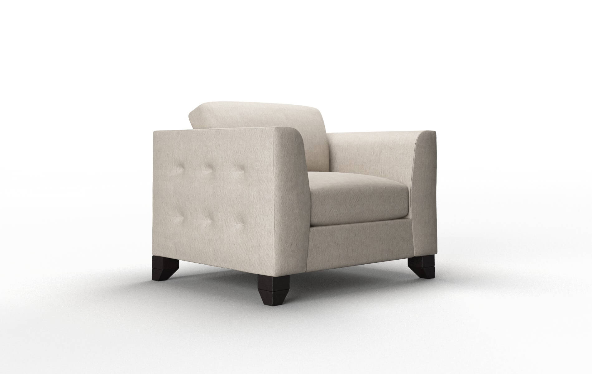 Paris Derby Linen Chair espresso legs 2