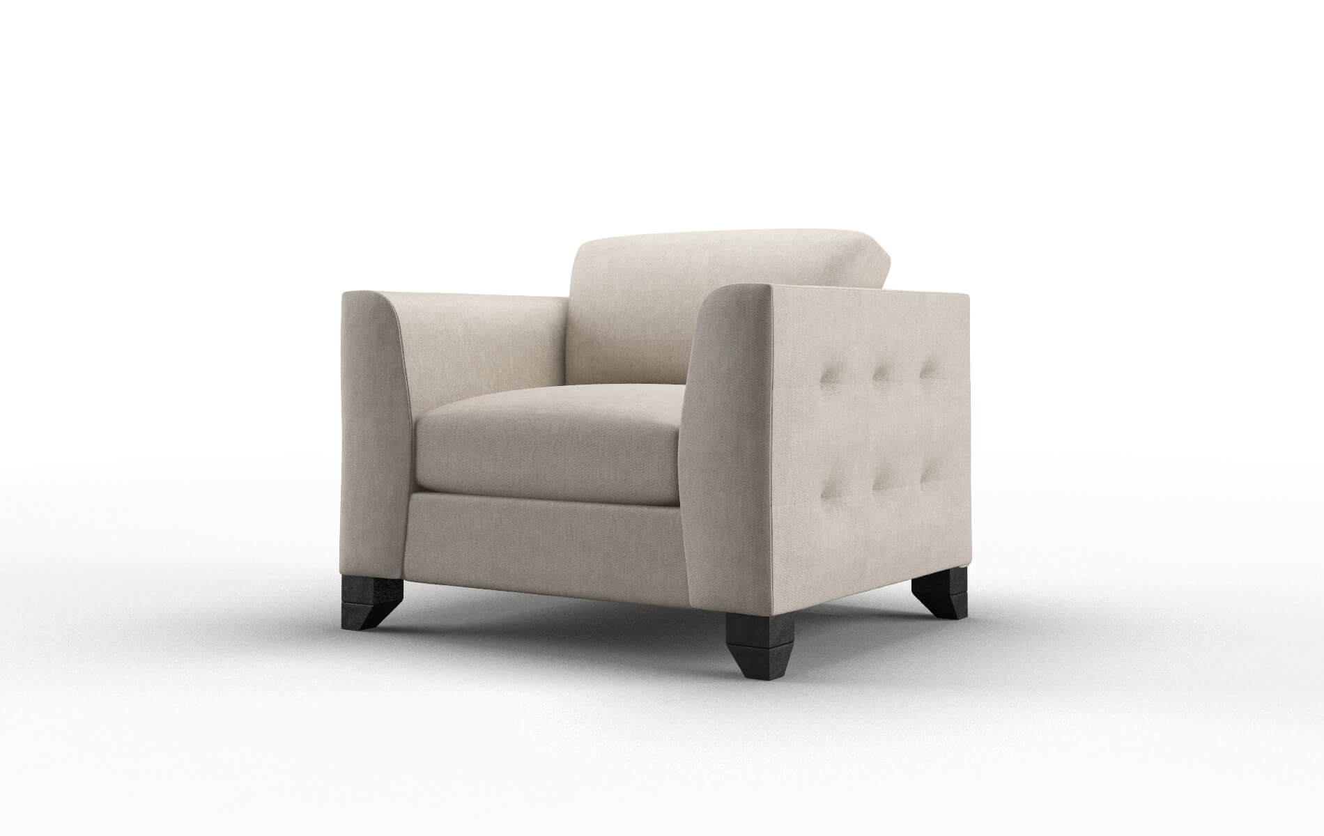 Paris Derby Linen Chair espresso legs 4