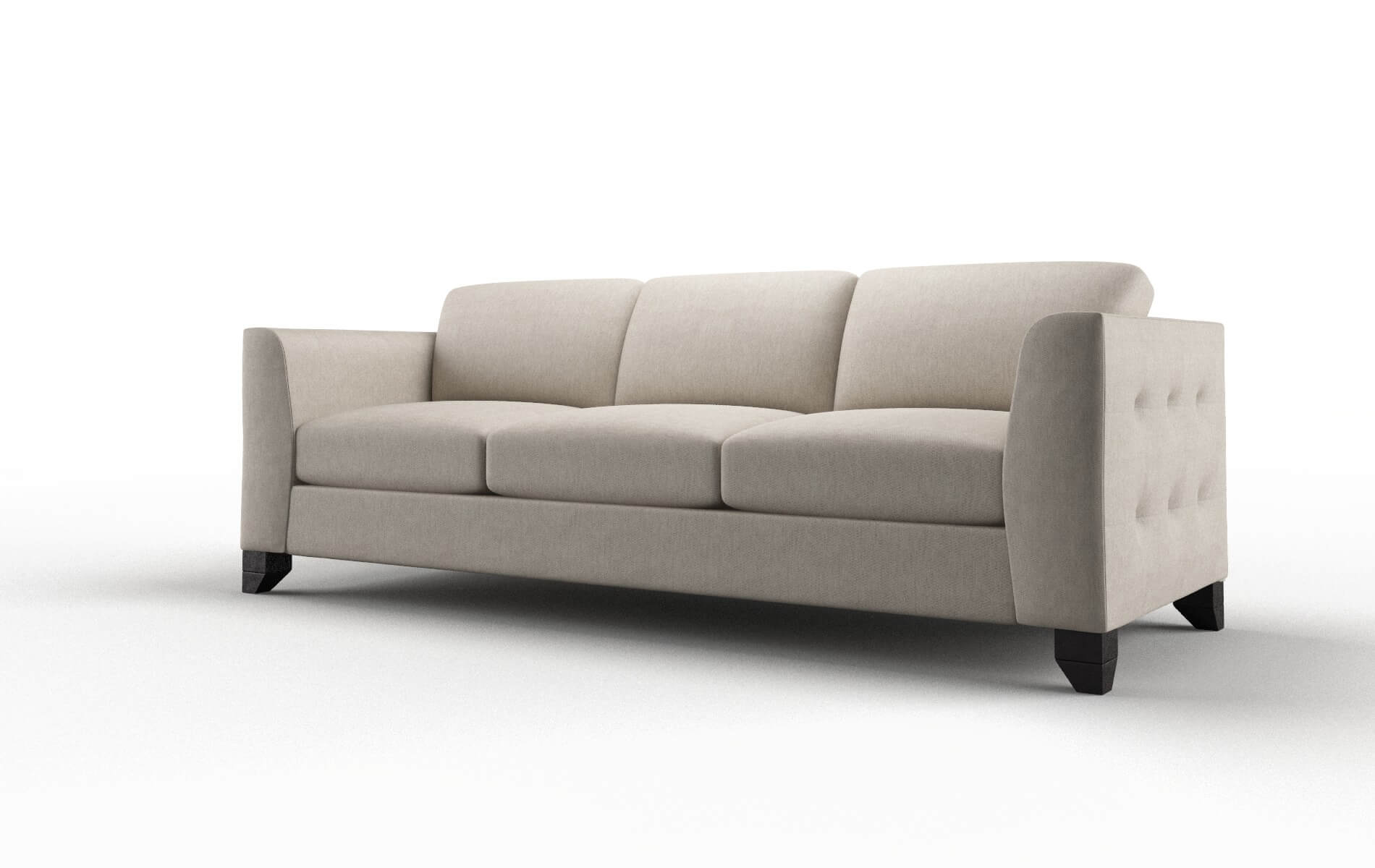 Paris Derby Linen Sofa espresso legs 4
