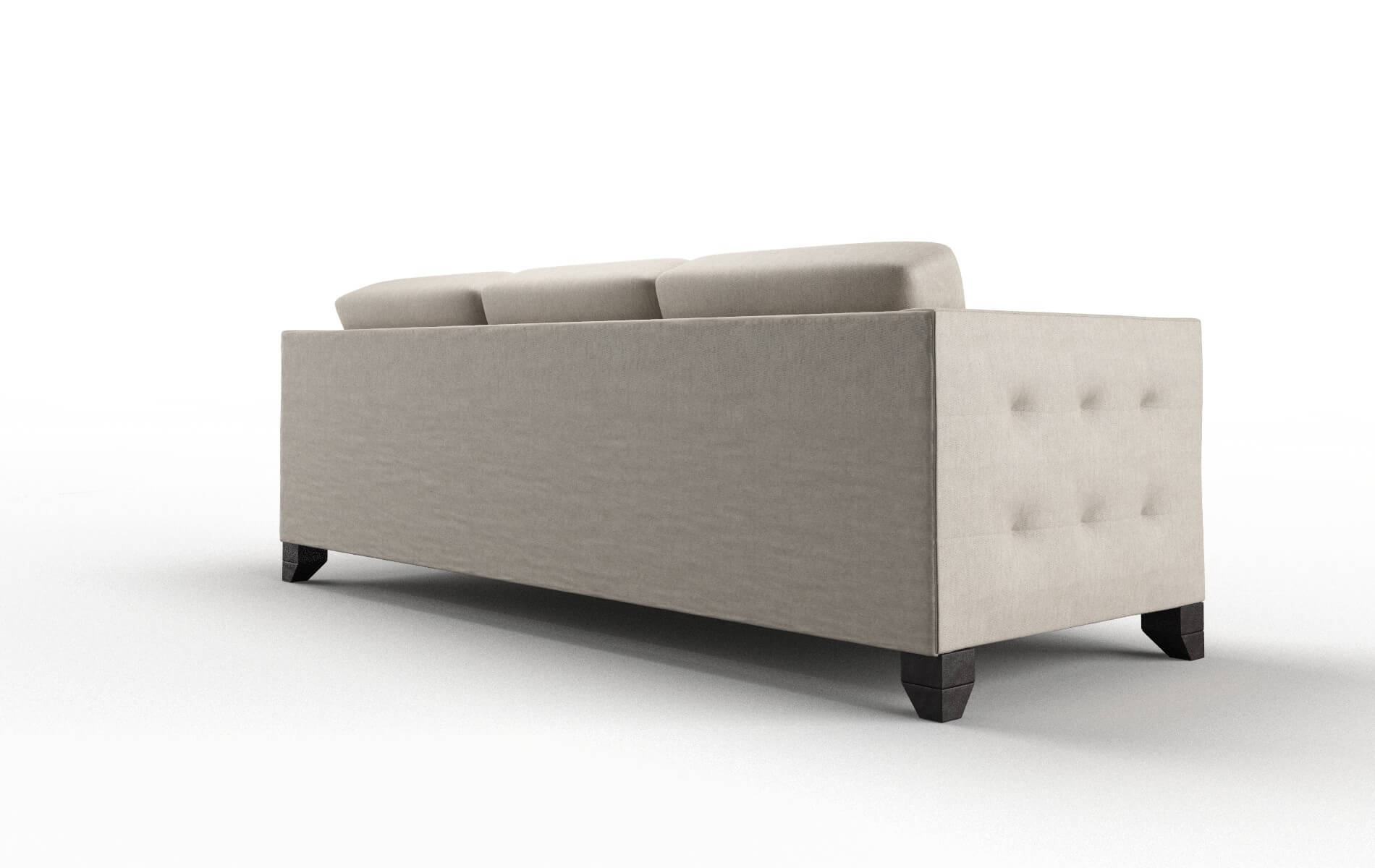 Paris Derby Linen Sofa espresso legs 5