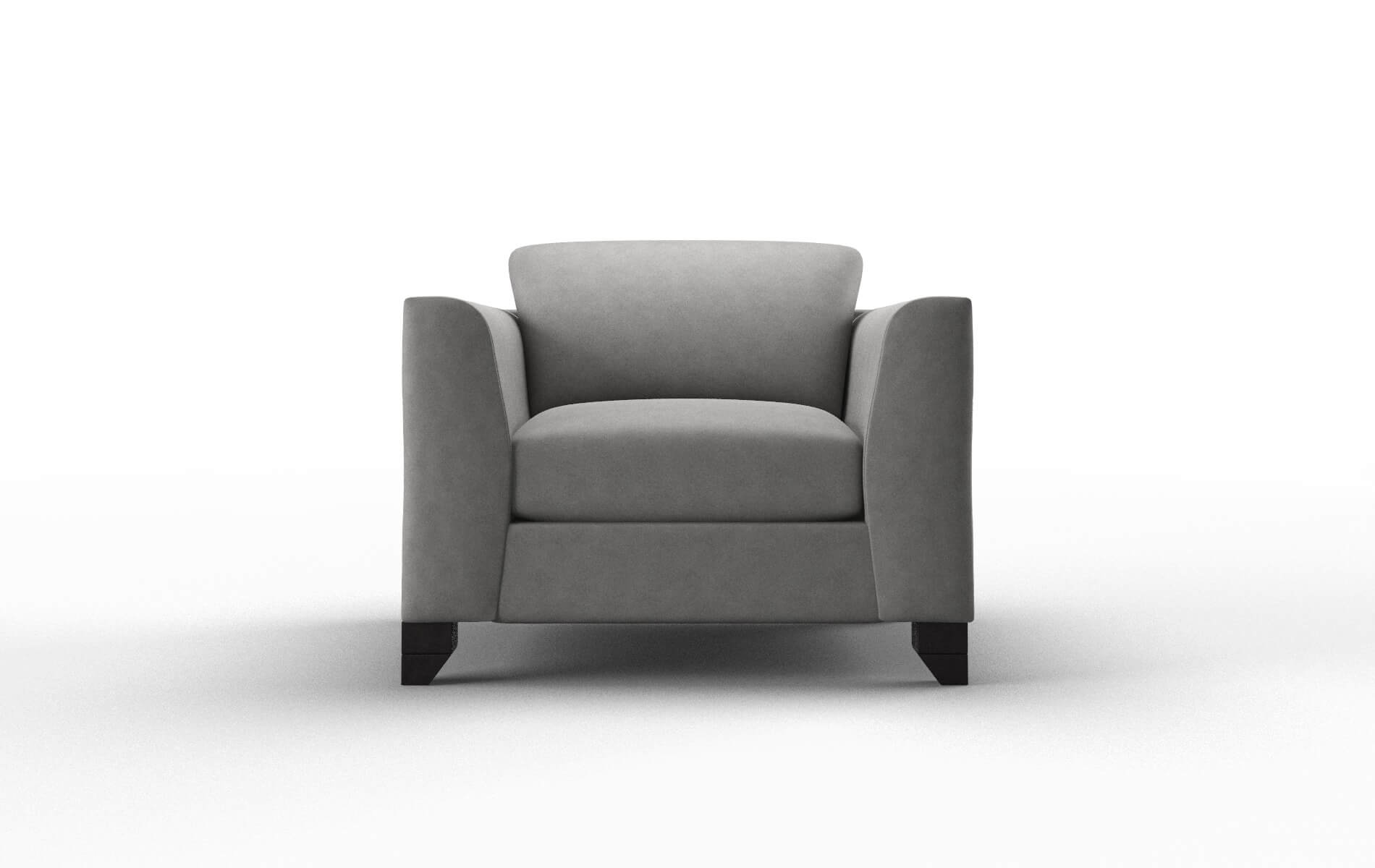 Paris Dream_d Charcoal Chair espresso legs 1