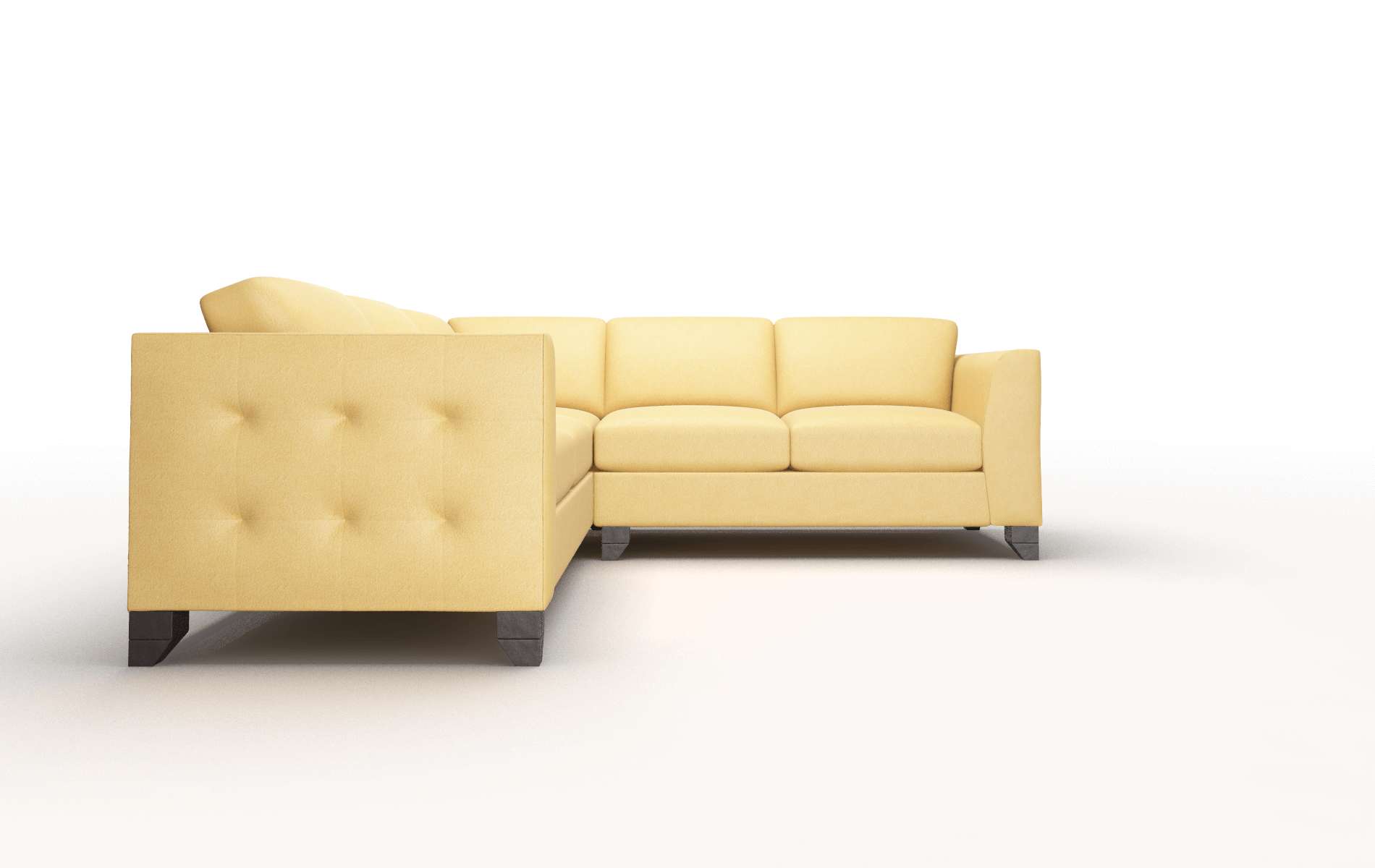Paris Dream_d Sunflower Sectional espresso legs 2