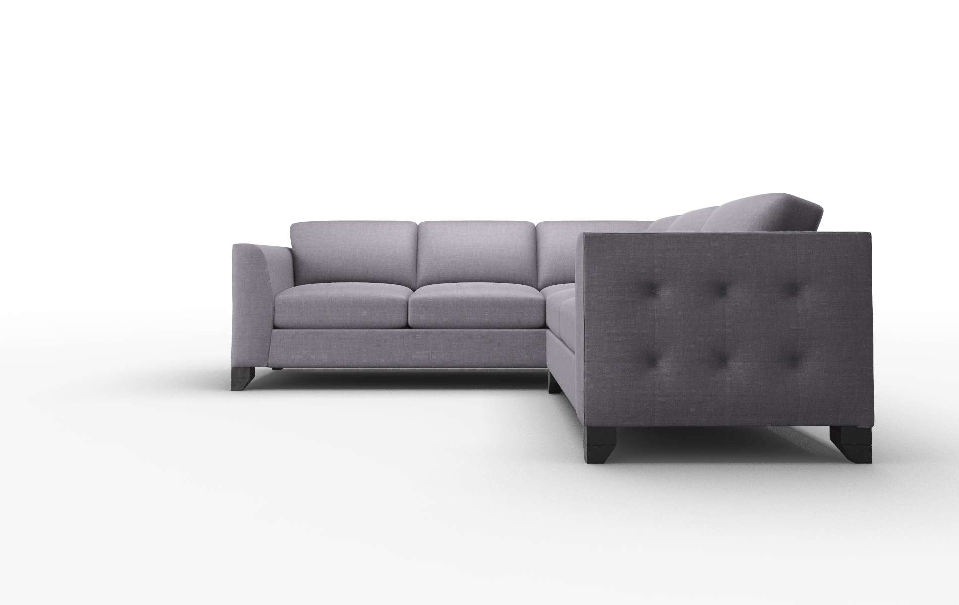 Paris Durham Ink Sectional espresso legs 5
