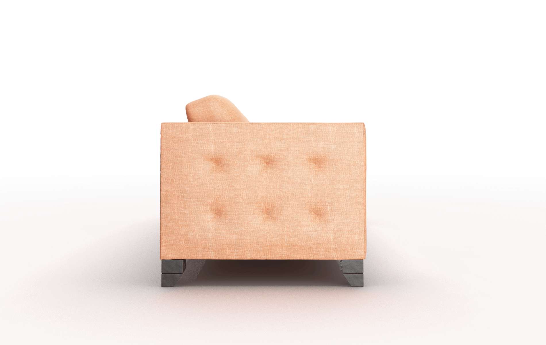 Paris Durham Tangerine Sofa espresso legs 3