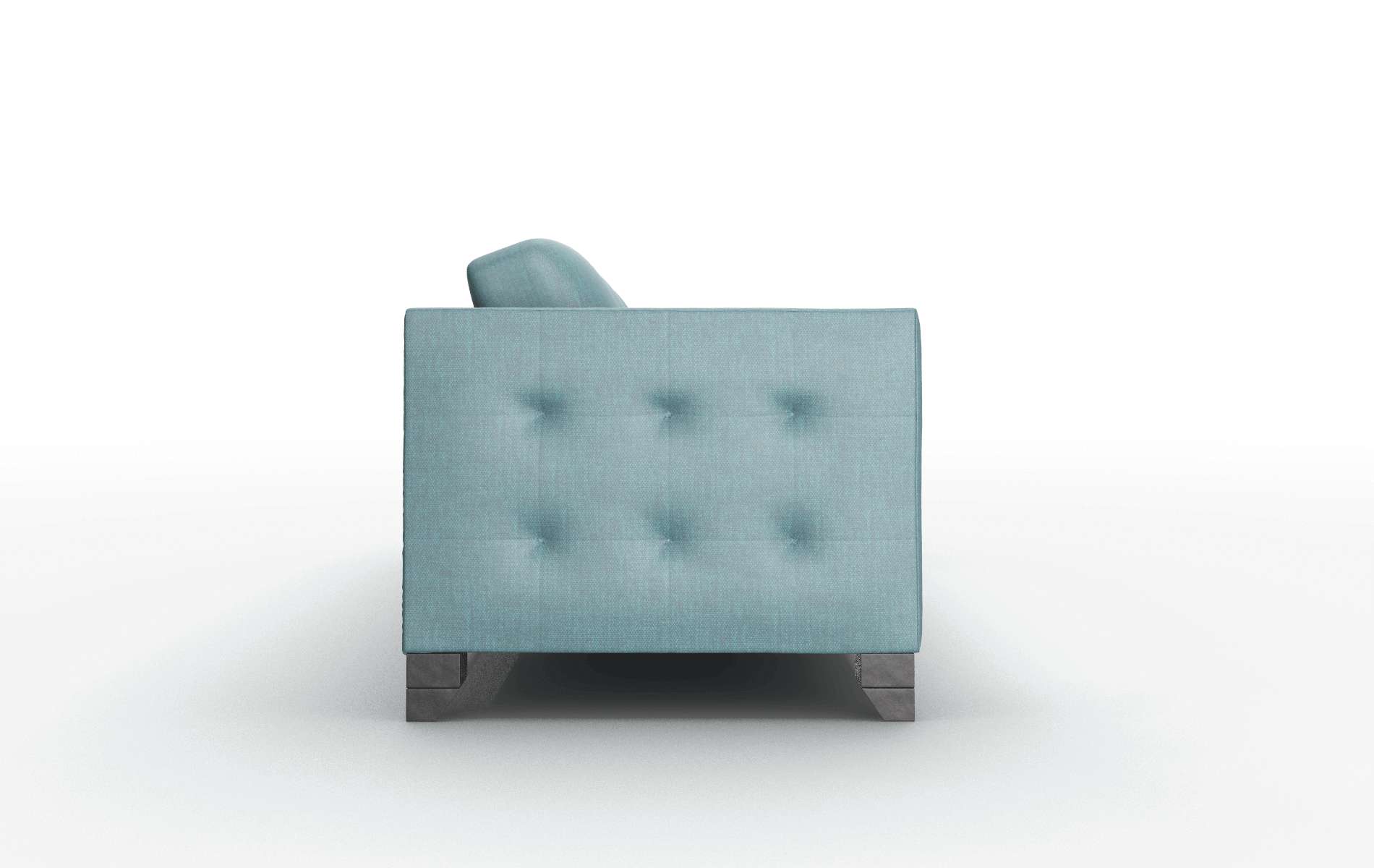 Paris Elliot Teal Sofa espresso legs 3