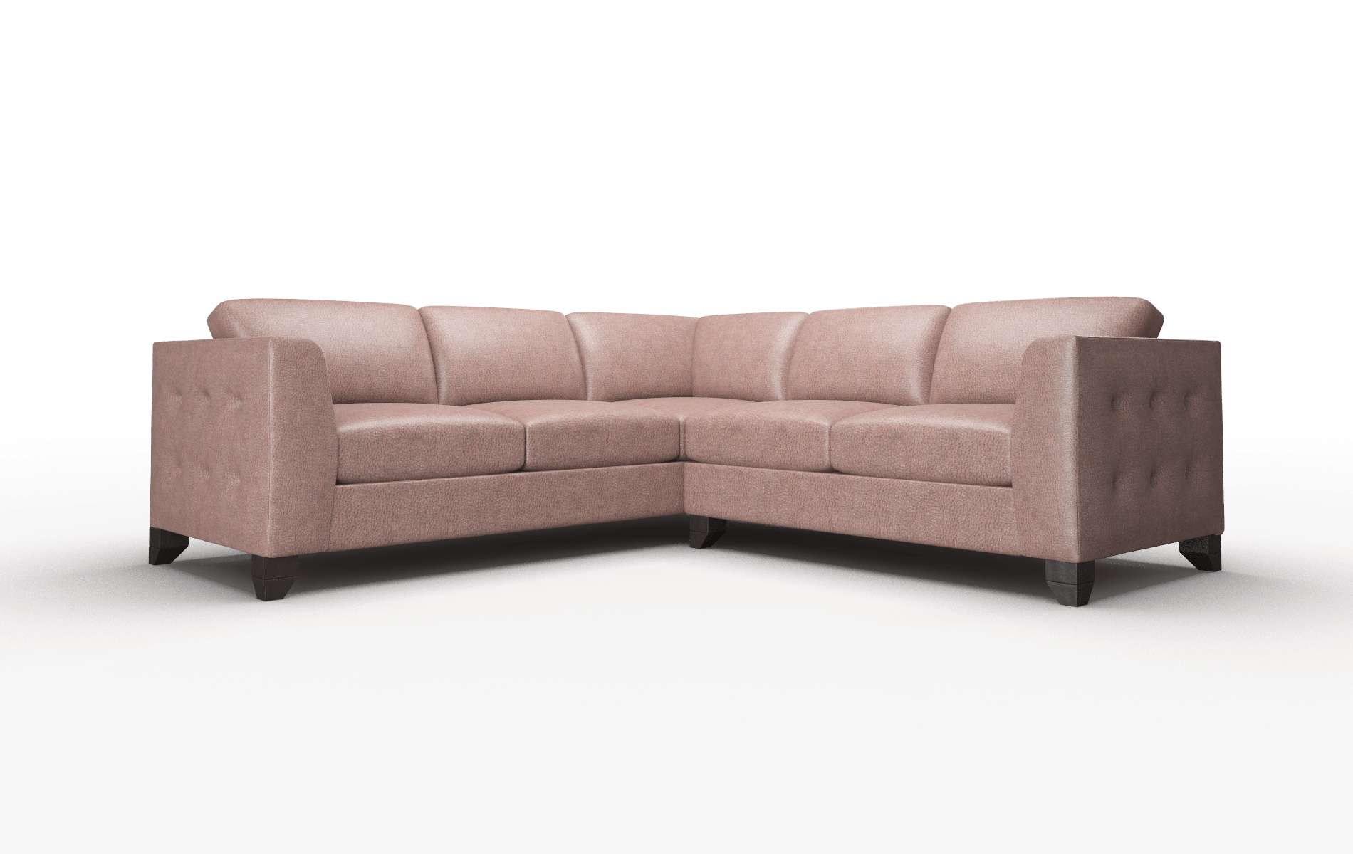 Paris Ford Brown Sectional espresso legs 1