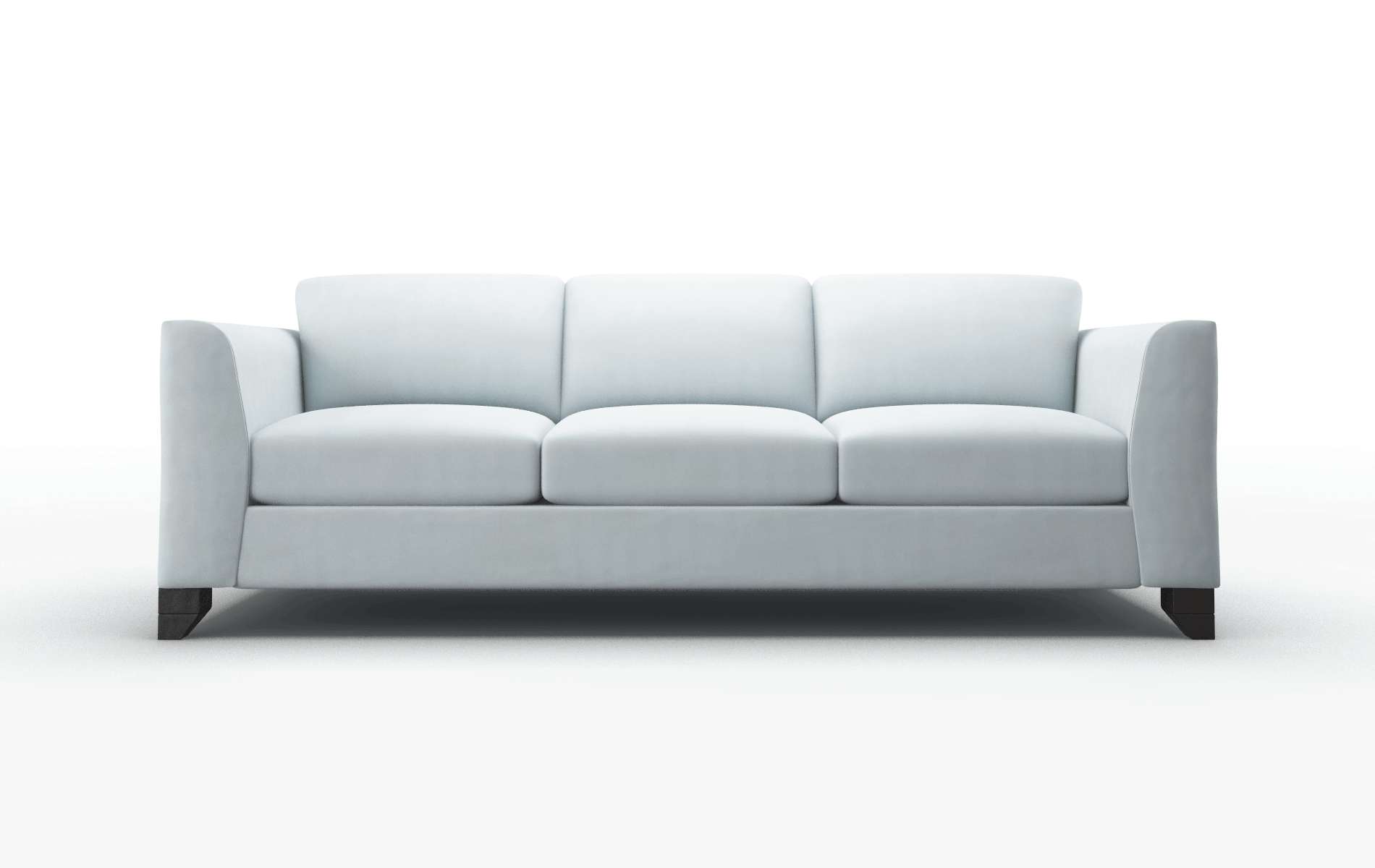 Paris Hathaway Aqua Sofa espresso legs 1