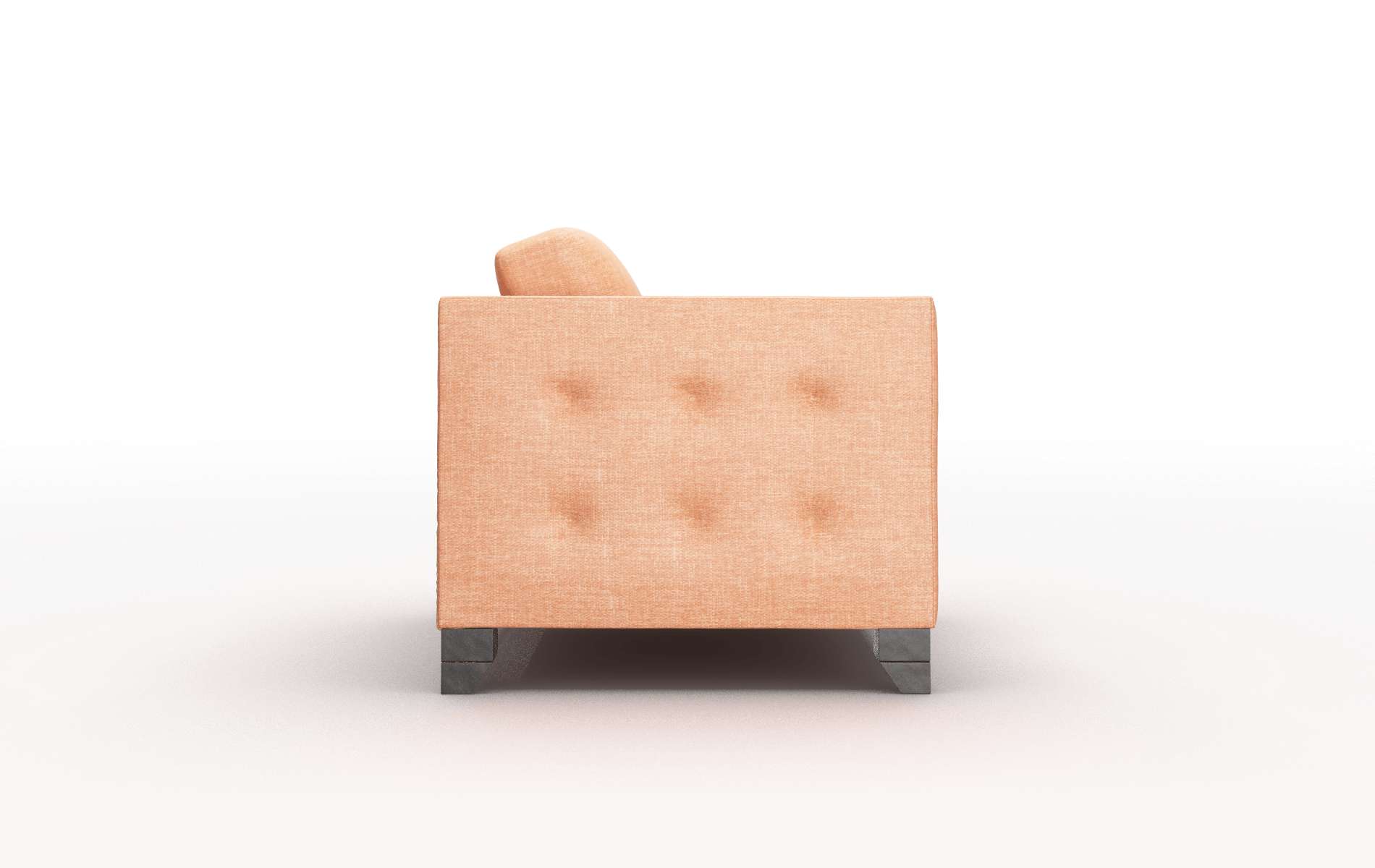 Paris Hepburn Appricot Chair espresso legs 3