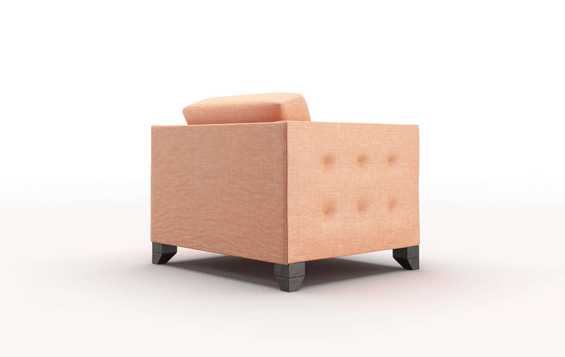 Paris Hepburn Appricot Chair espresso legs 5