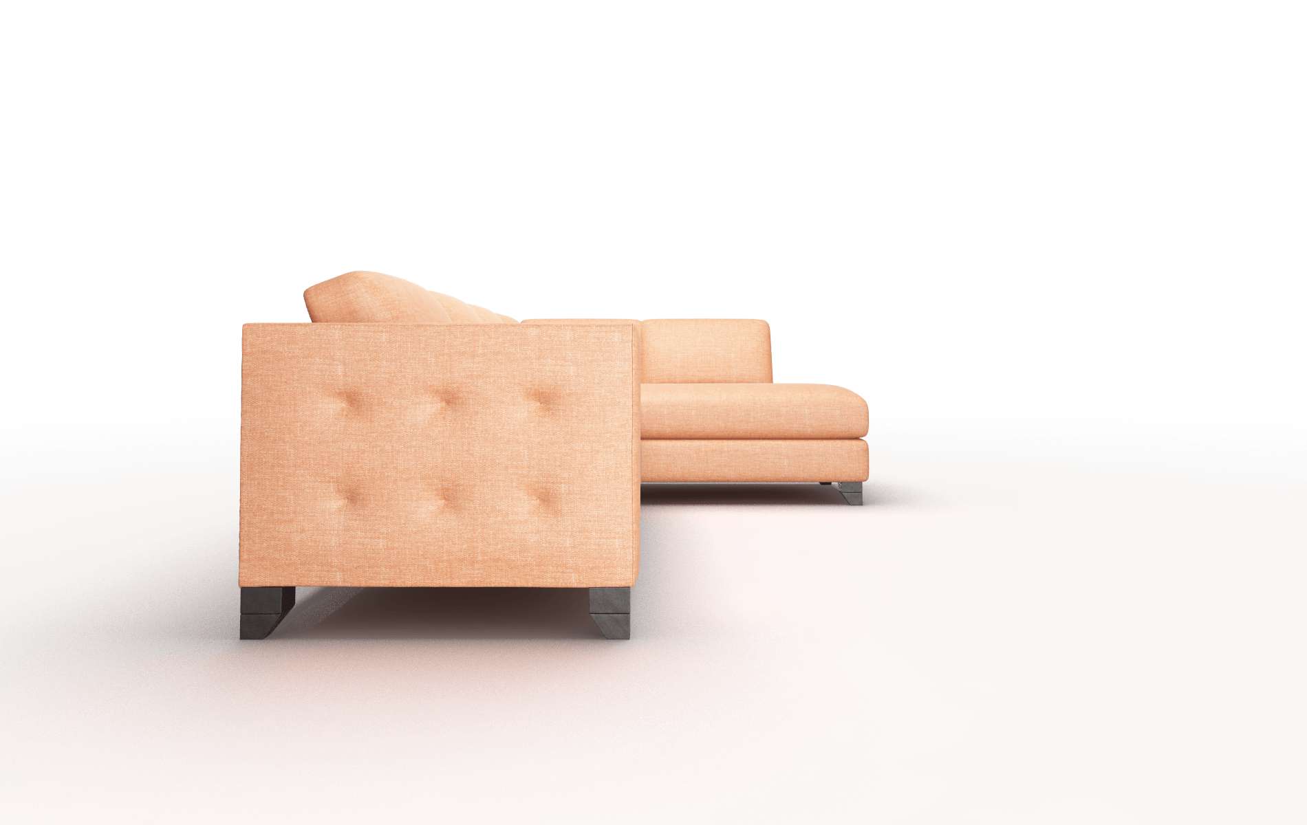 Paris Hepburn Appricot Panel espresso legs 3