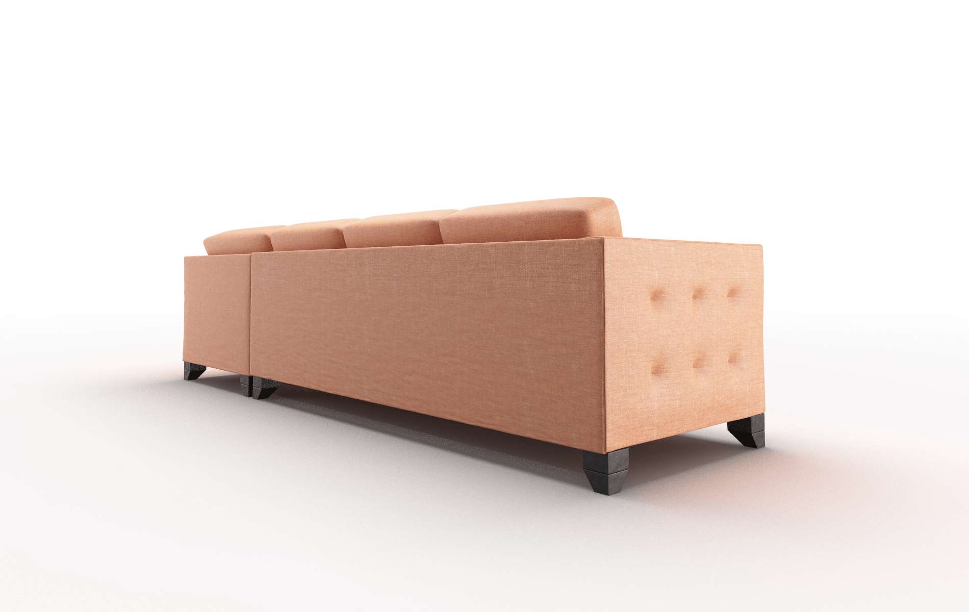 Paris Hepburn Appricot Panel espresso legs 5