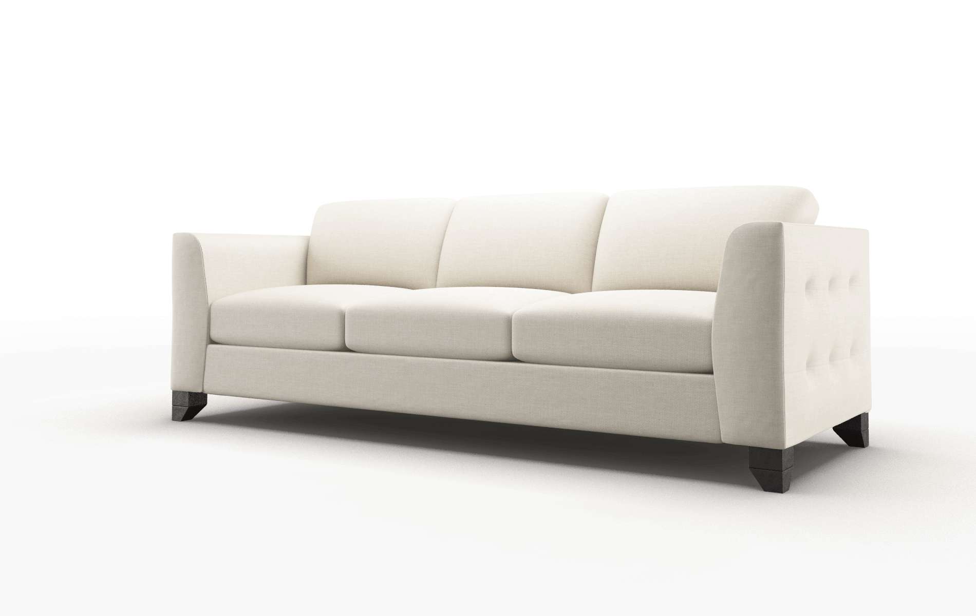 Paris Keylargo Almond Sofa espresso legs 4