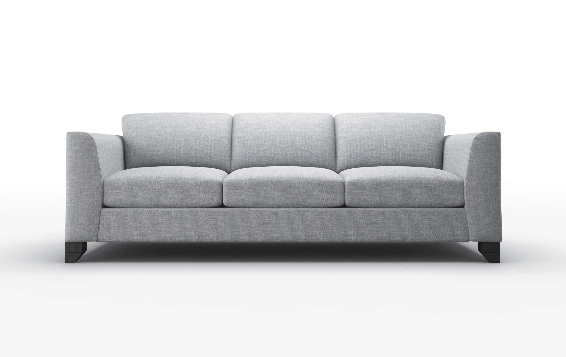 Paris Keylargo Ash Sofa espresso legs