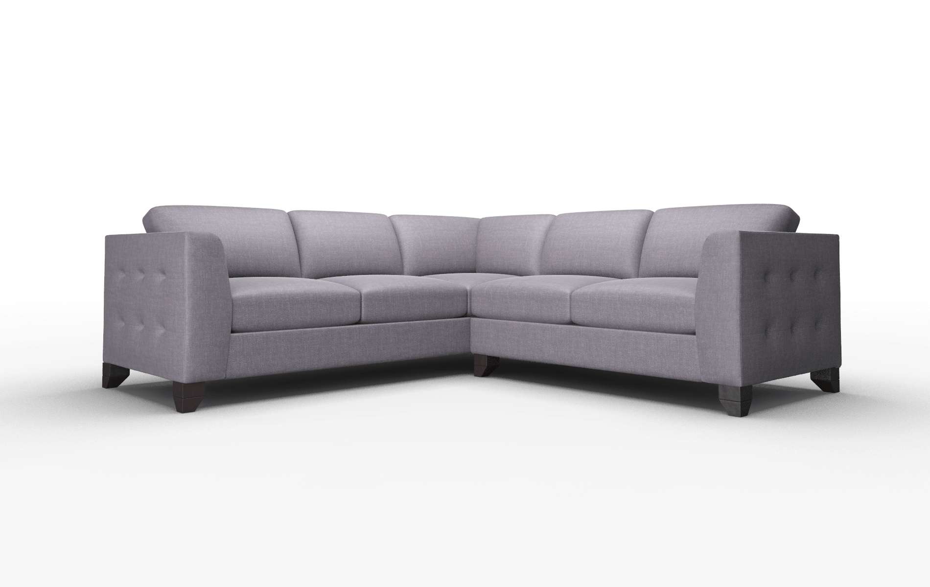 Paris Keylargo grape Sectional Espresso Legs  1
