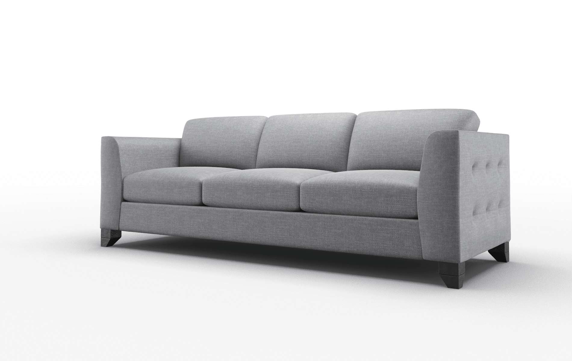 Paris Keylargo Graphite Sofa espresso legs 4