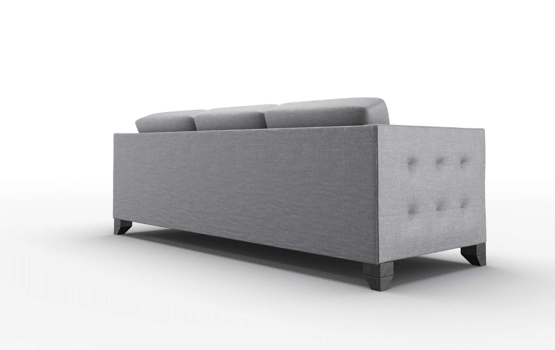 Paris Keylargo Graphite Sofa espresso legs 5