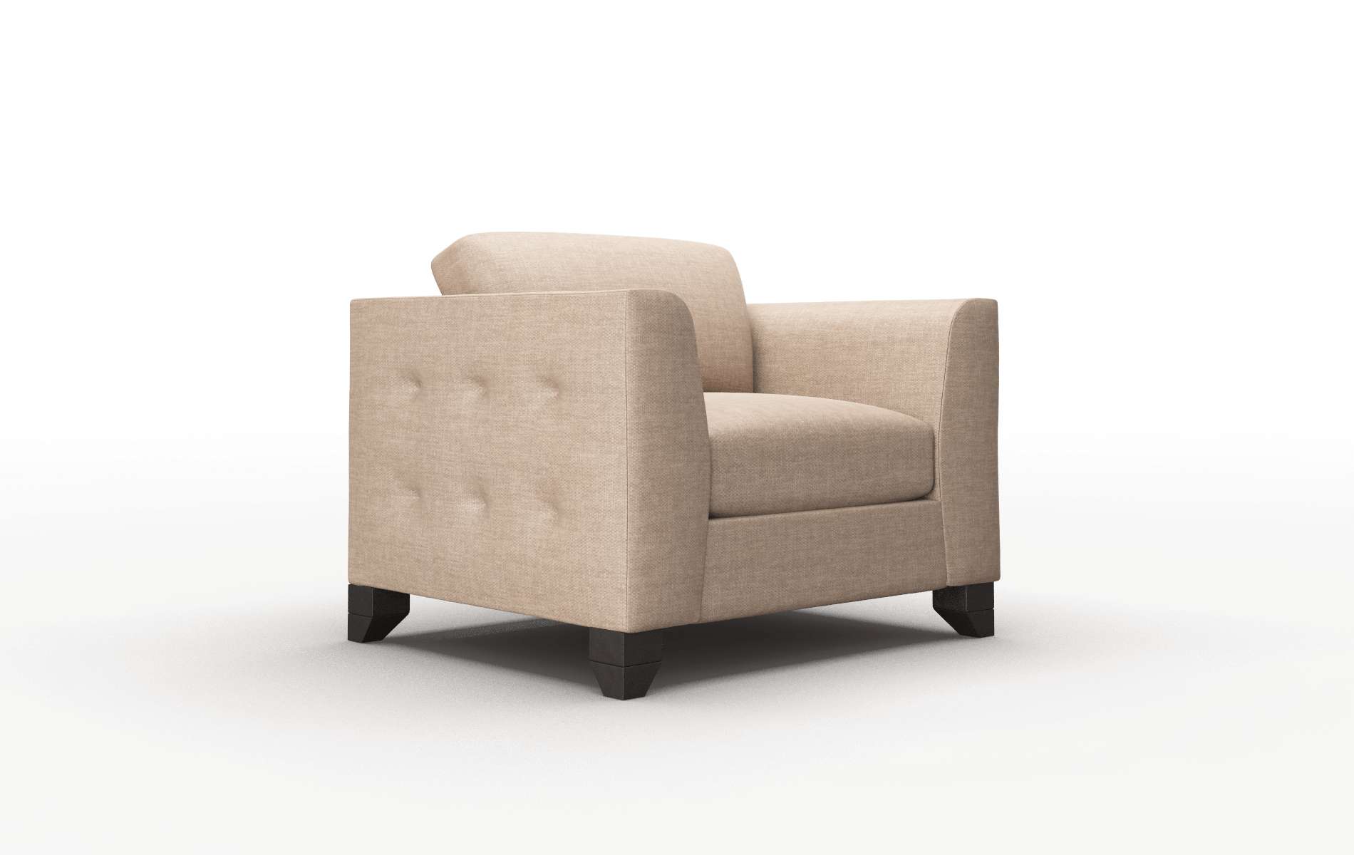 Paris Keylargo Mink Chair espresso legs 2