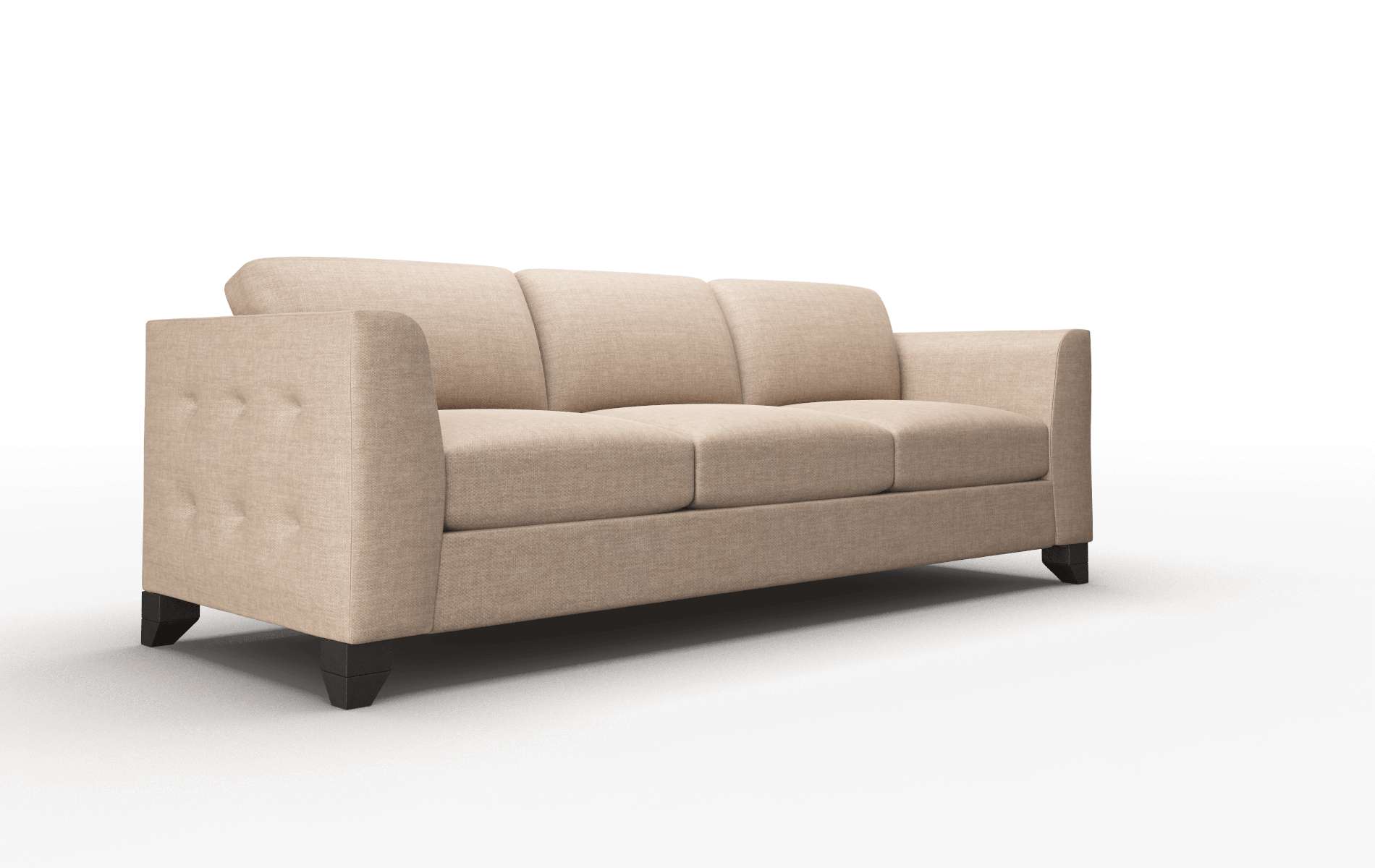 Paris Keylargo Mink Sofa espresso legs 2