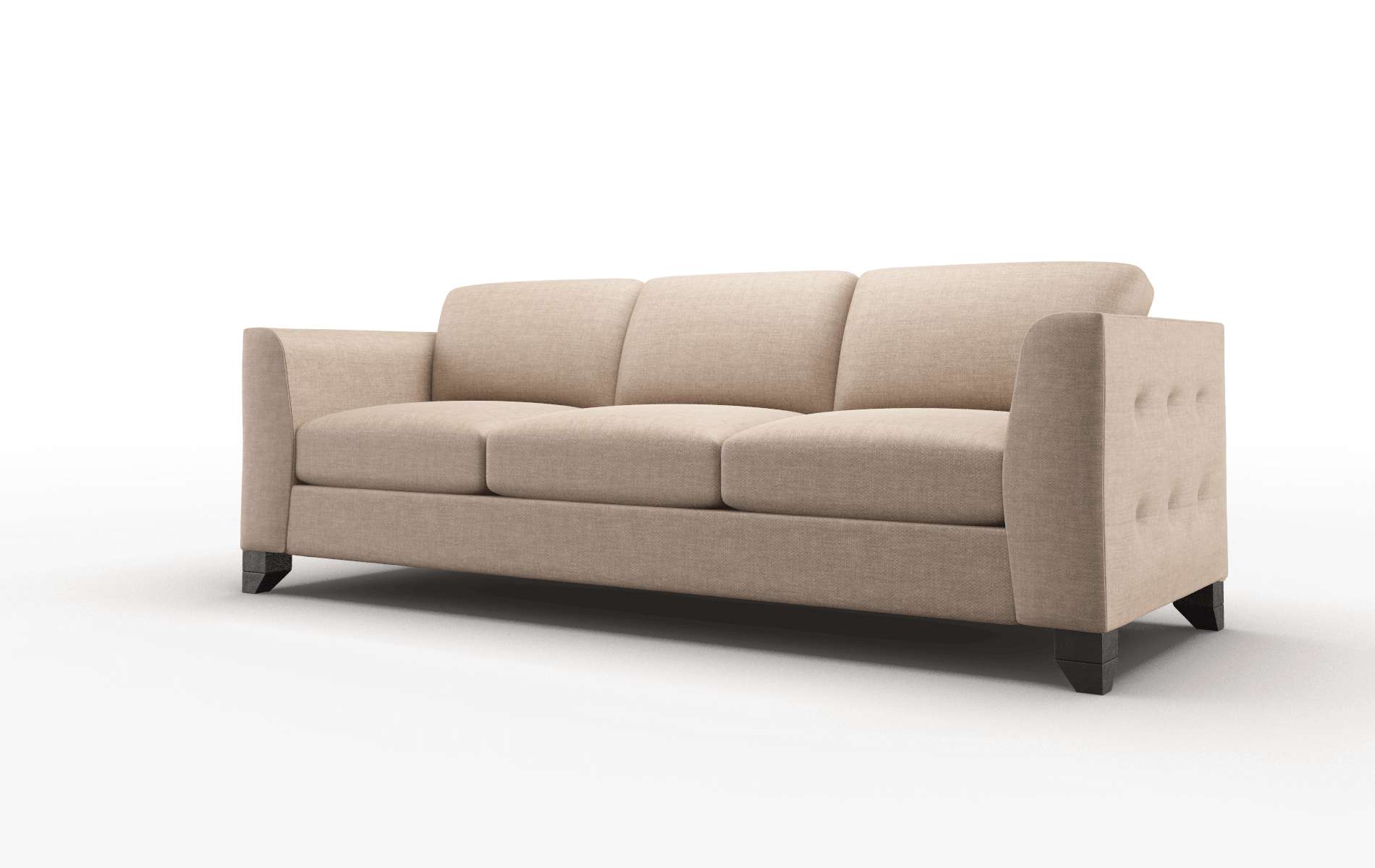 Paris Keylargo Mink Sofa espresso legs 4