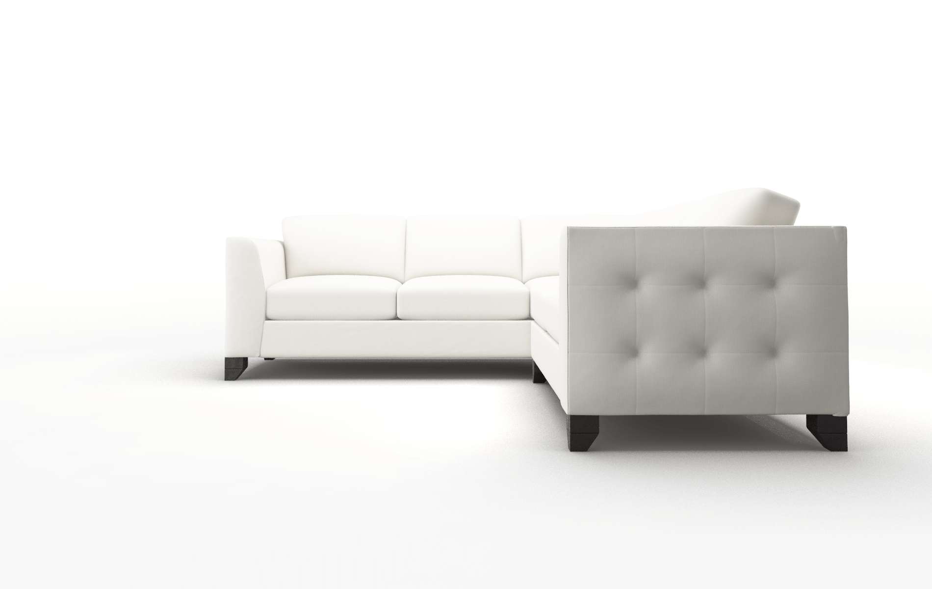 Paris Keylargo Oatmeal Sectional espresso legs 5