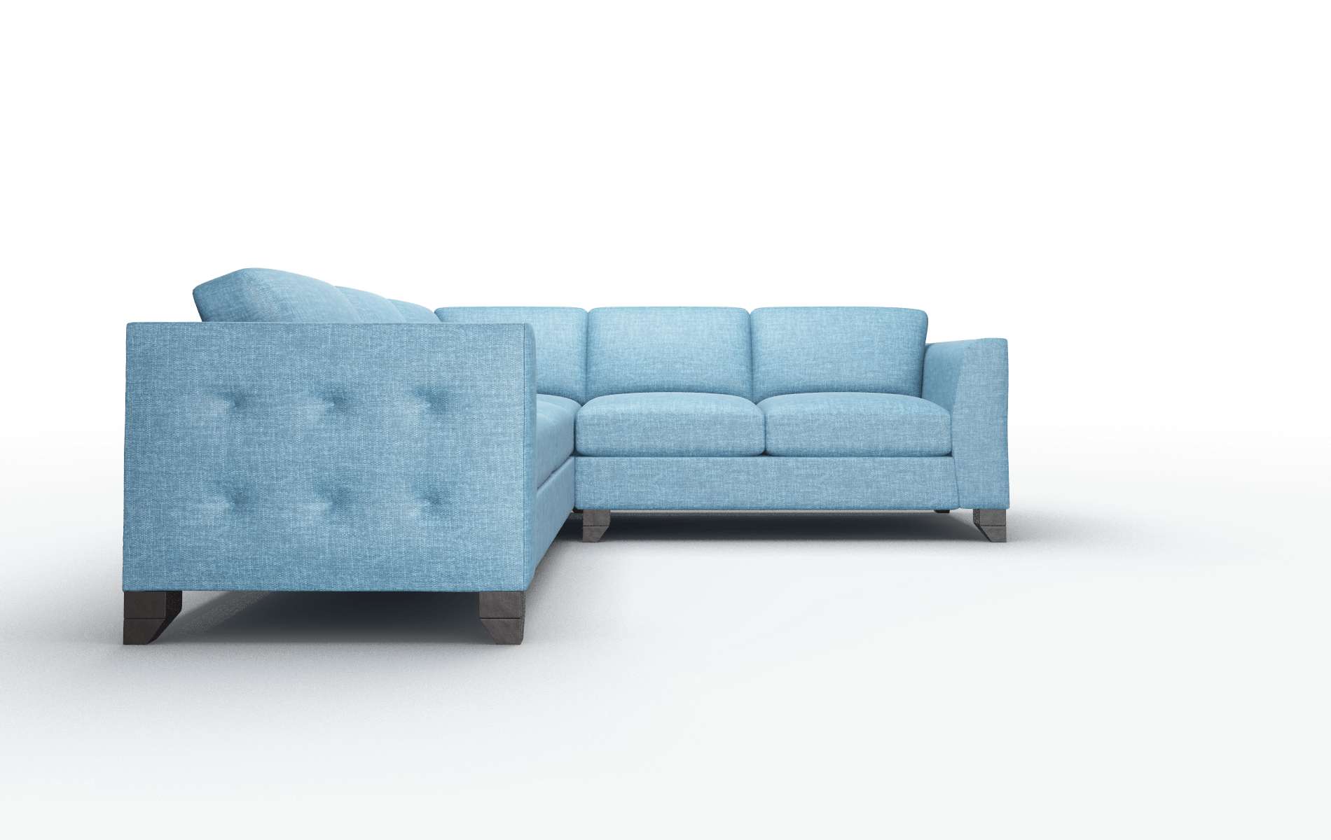 Paris Keylargo Ocean Sectional espresso legs 2