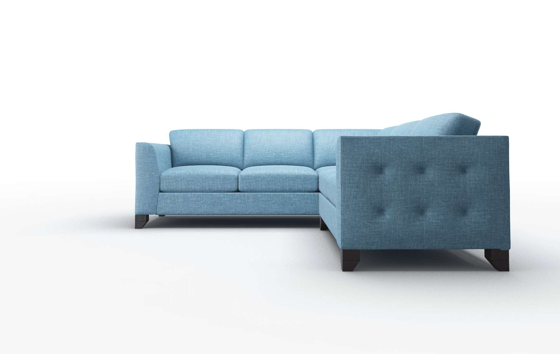 Paris Keylargo Ocean Sectional espresso legs 5