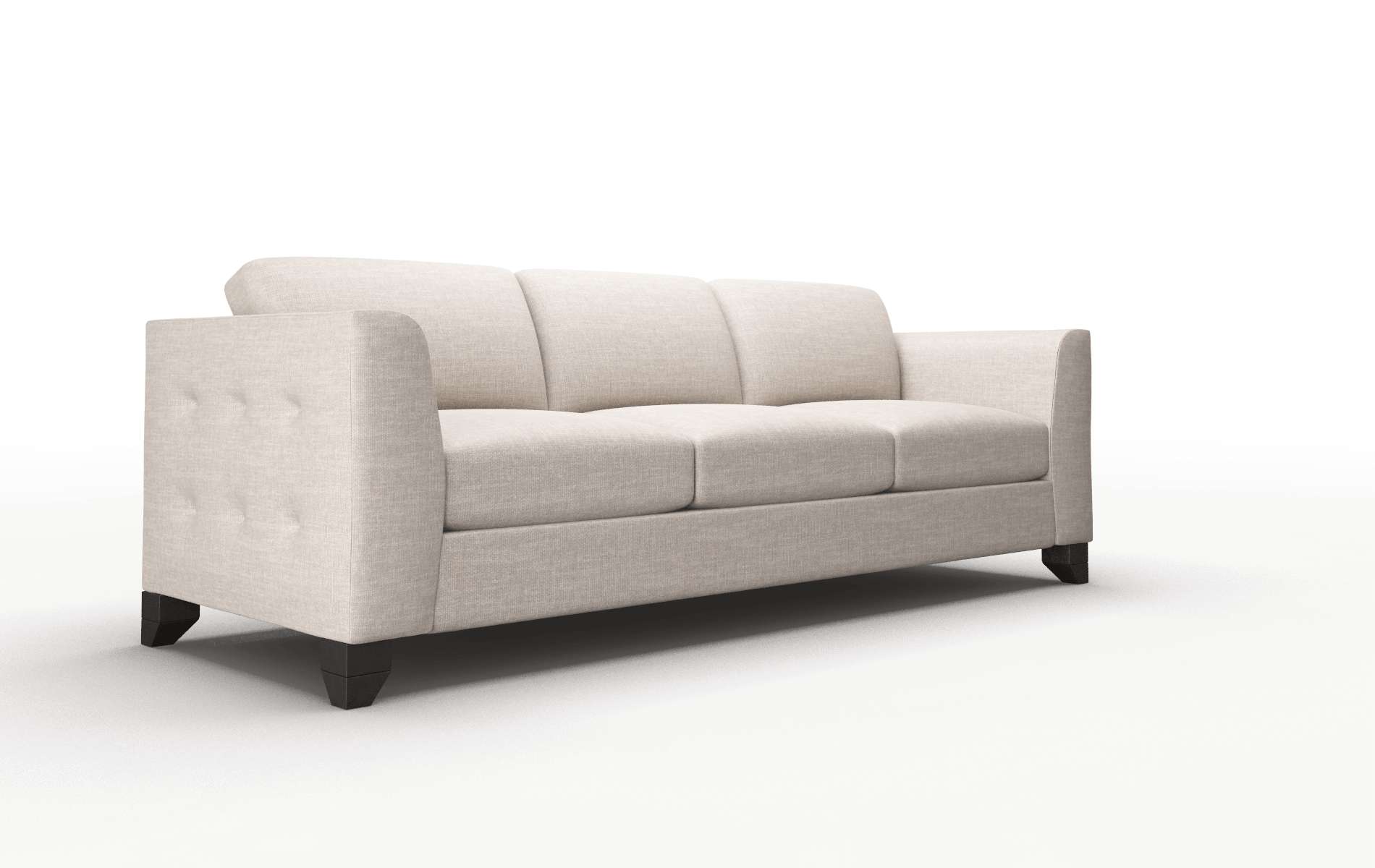 Paris Keylargo Pumice Sofa espresso legs 2