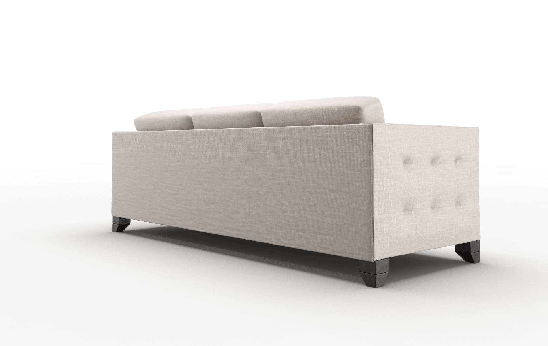 Paris Keylargo Pumice Sofa espresso legs 5