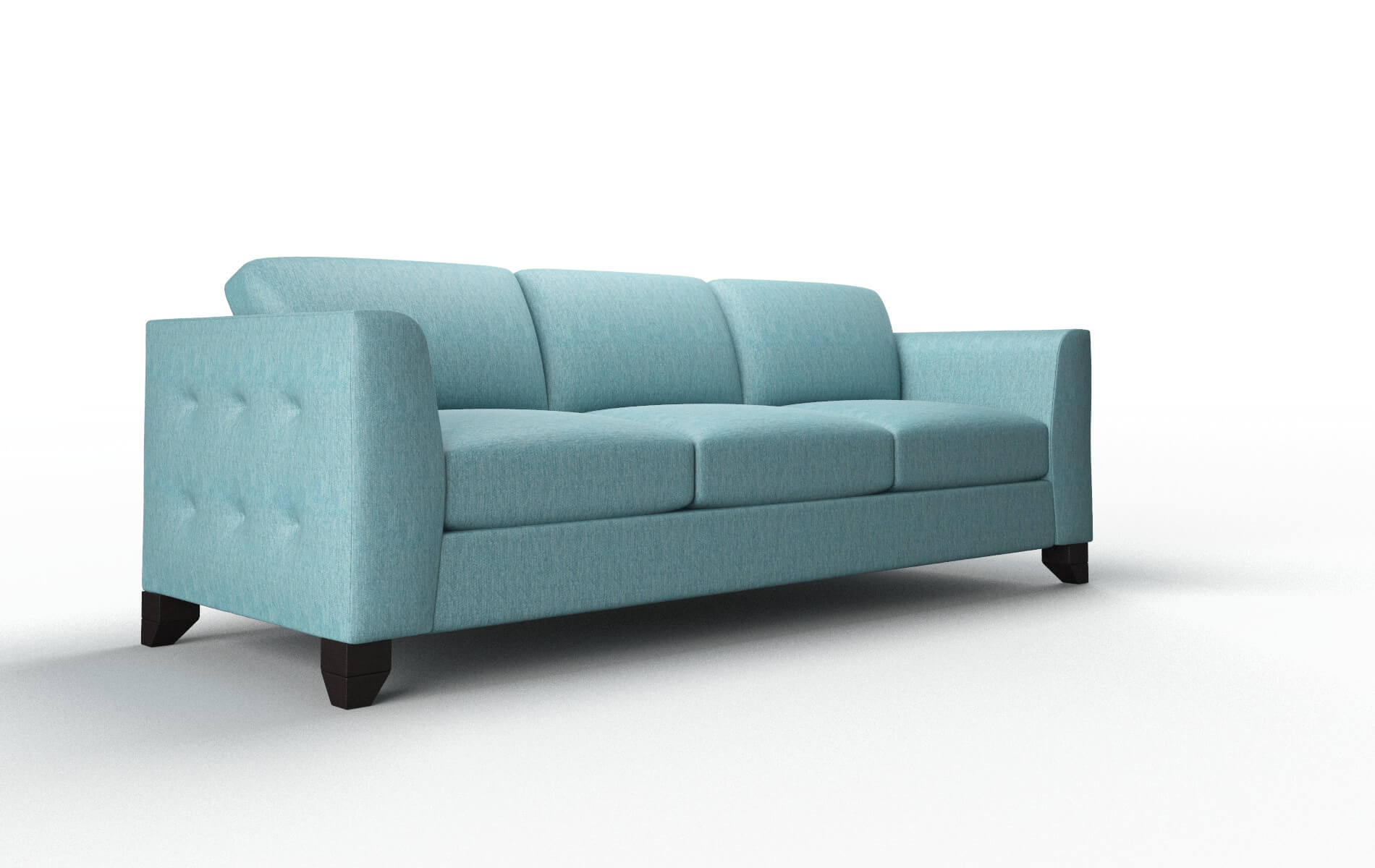 Paris Lana Peacock Sofa espresso legs 2