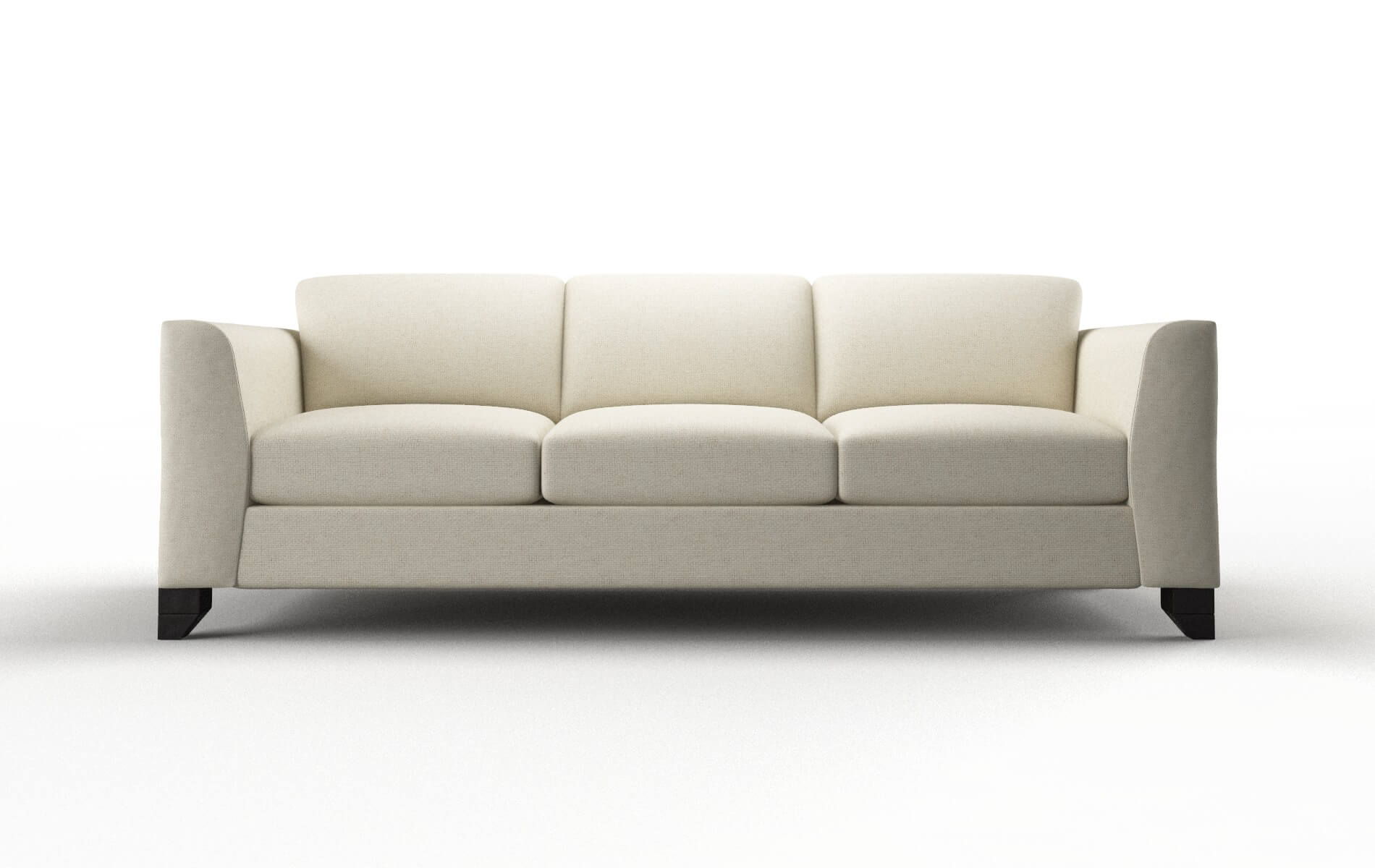 Paris Lana Sand Sofa espresso legs 1