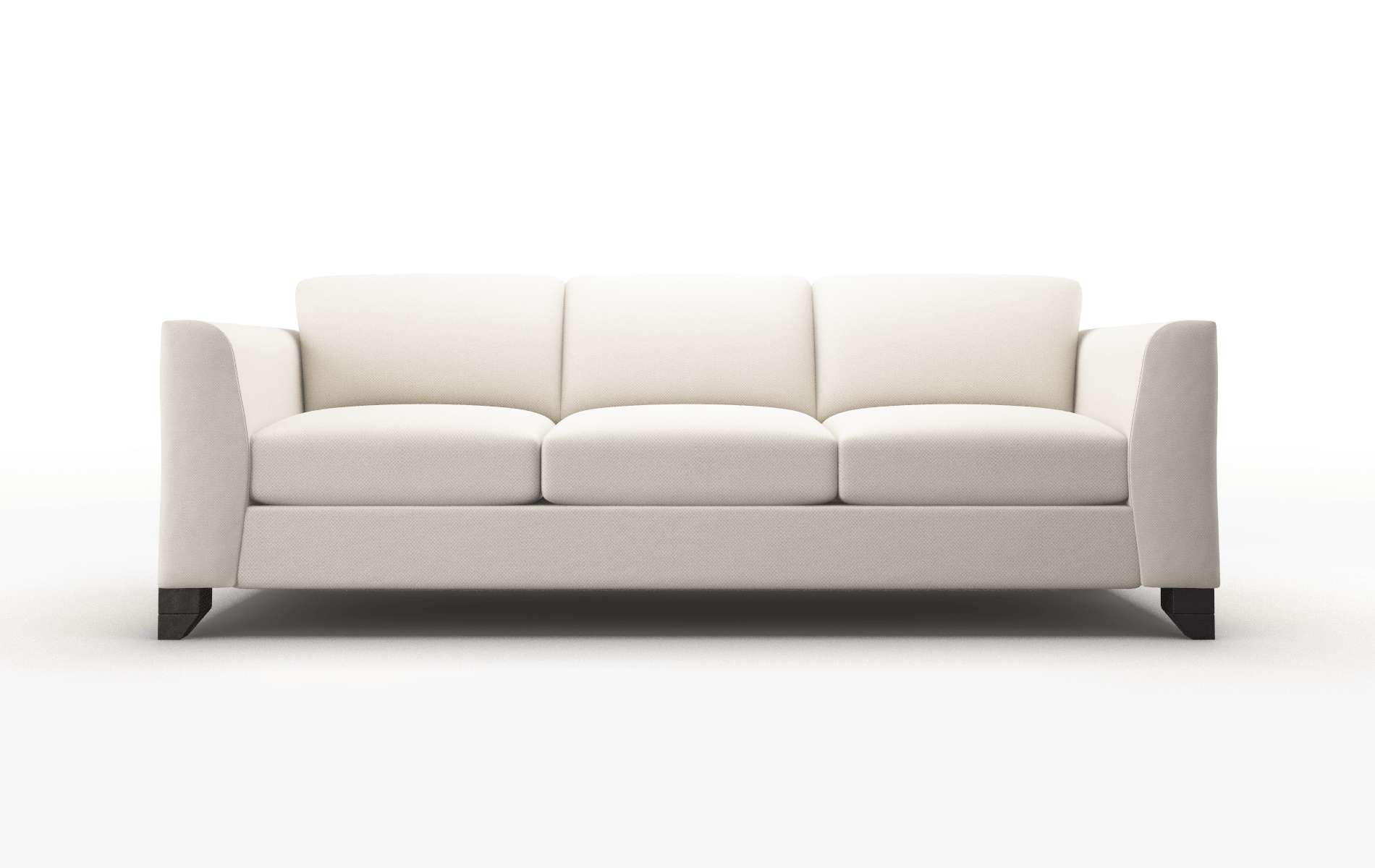 Paris Malibu Linen Sofa espresso legs 1