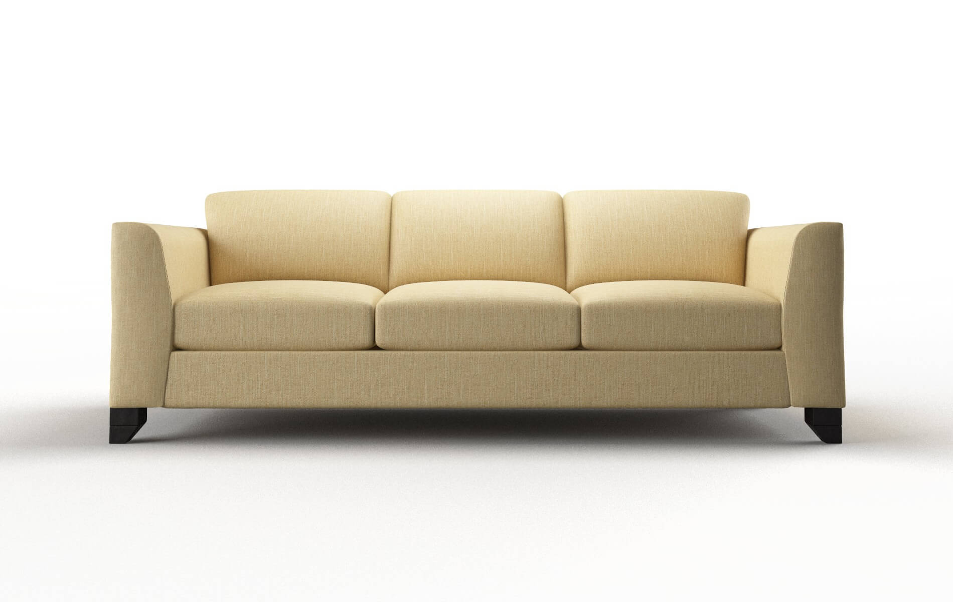 Paris Malibu Maize Sofa espresso legs 1