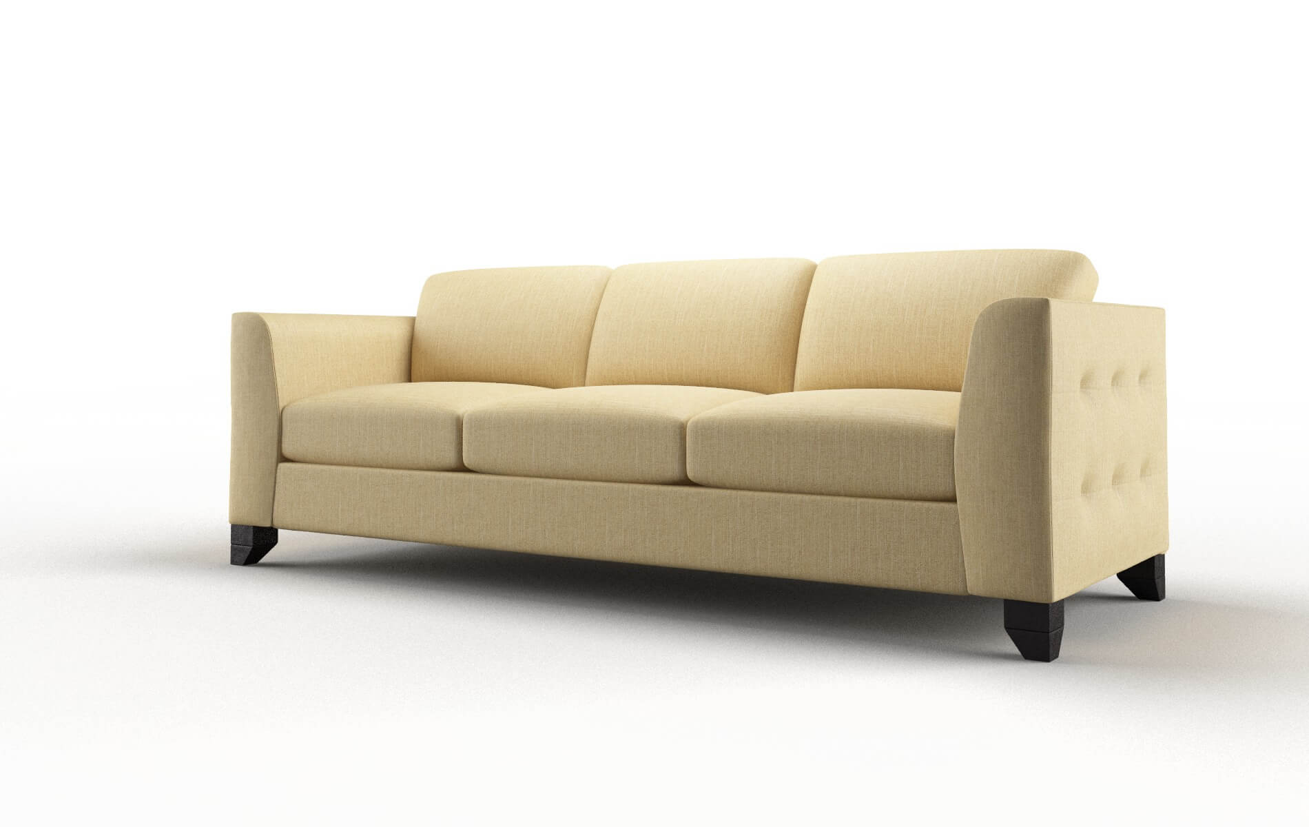 Paris Malibu Maize Sofa espresso legs 4