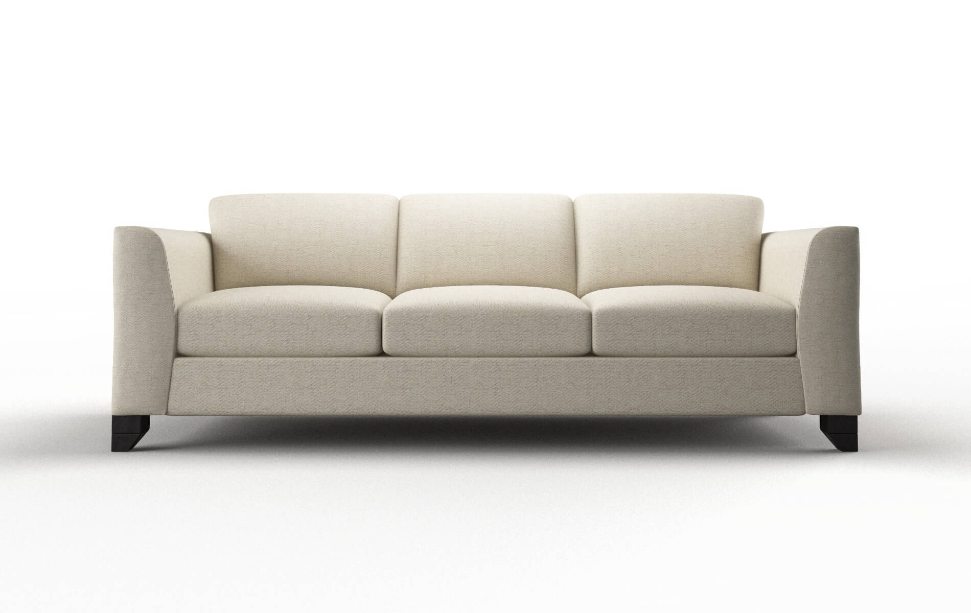 Paris Malibu Sand Sofa espresso legs 1