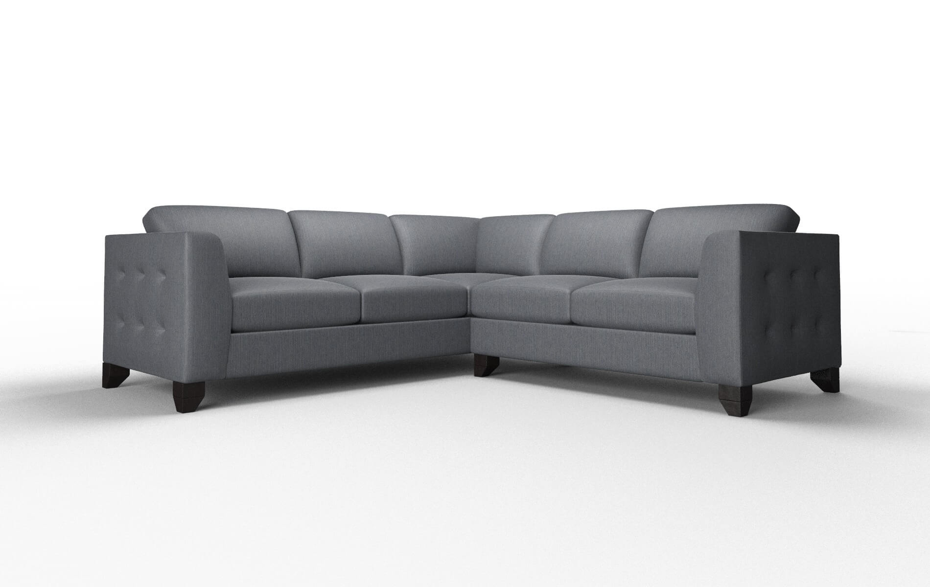 Paris Malibu Sea Sectional espresso legs 1