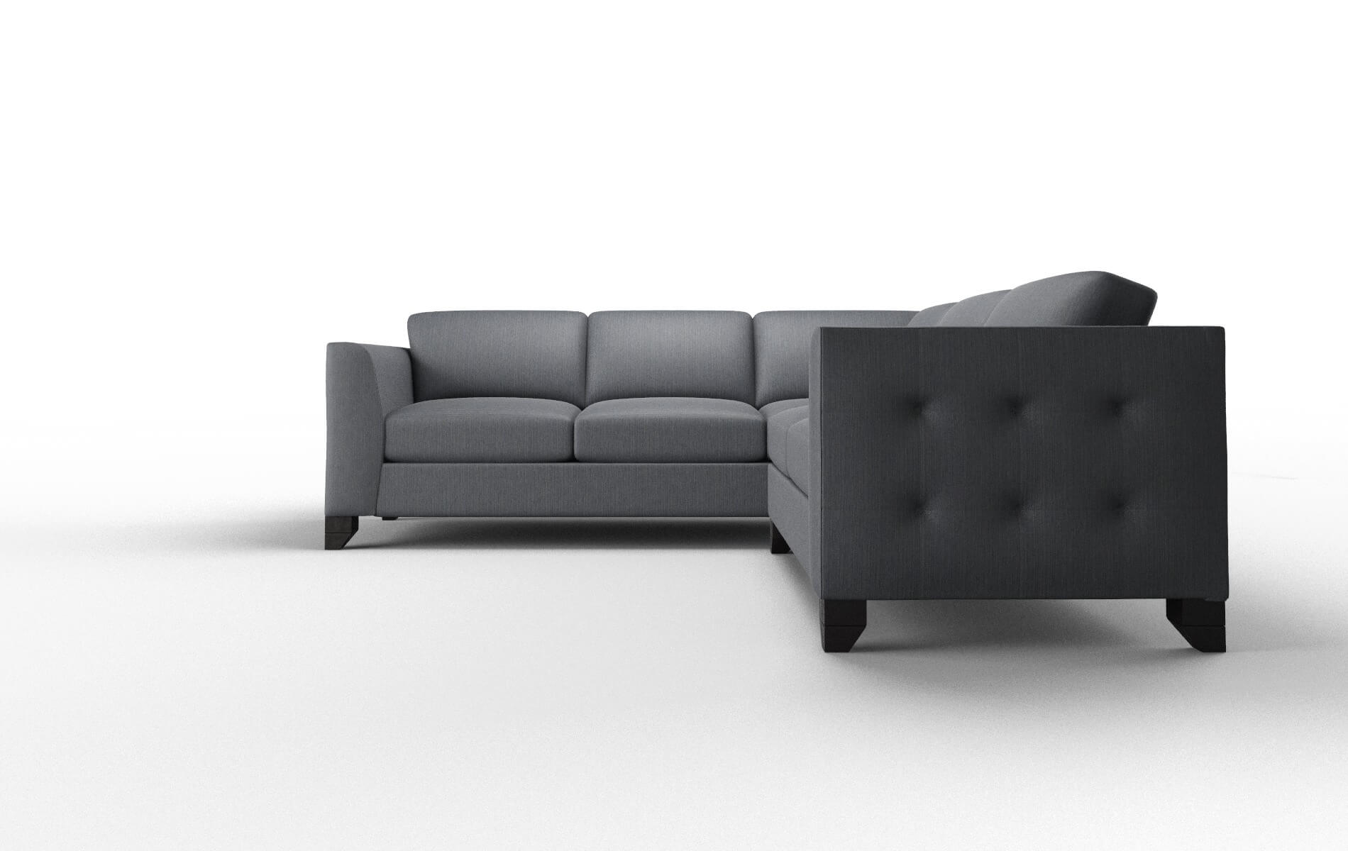 Paris Malibu Sea Sectional espresso legs 5