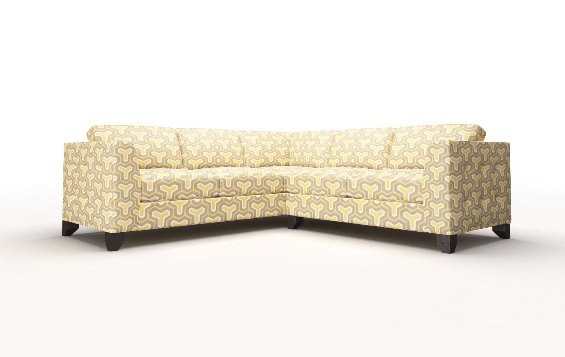 Paris Merci dijon Sectional Espresso Legs  1