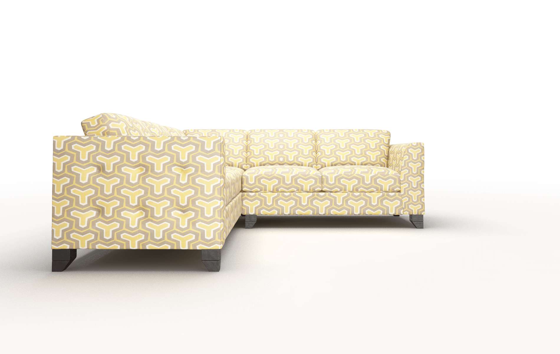 Paris Merci Dijon Sectional espresso legs 2