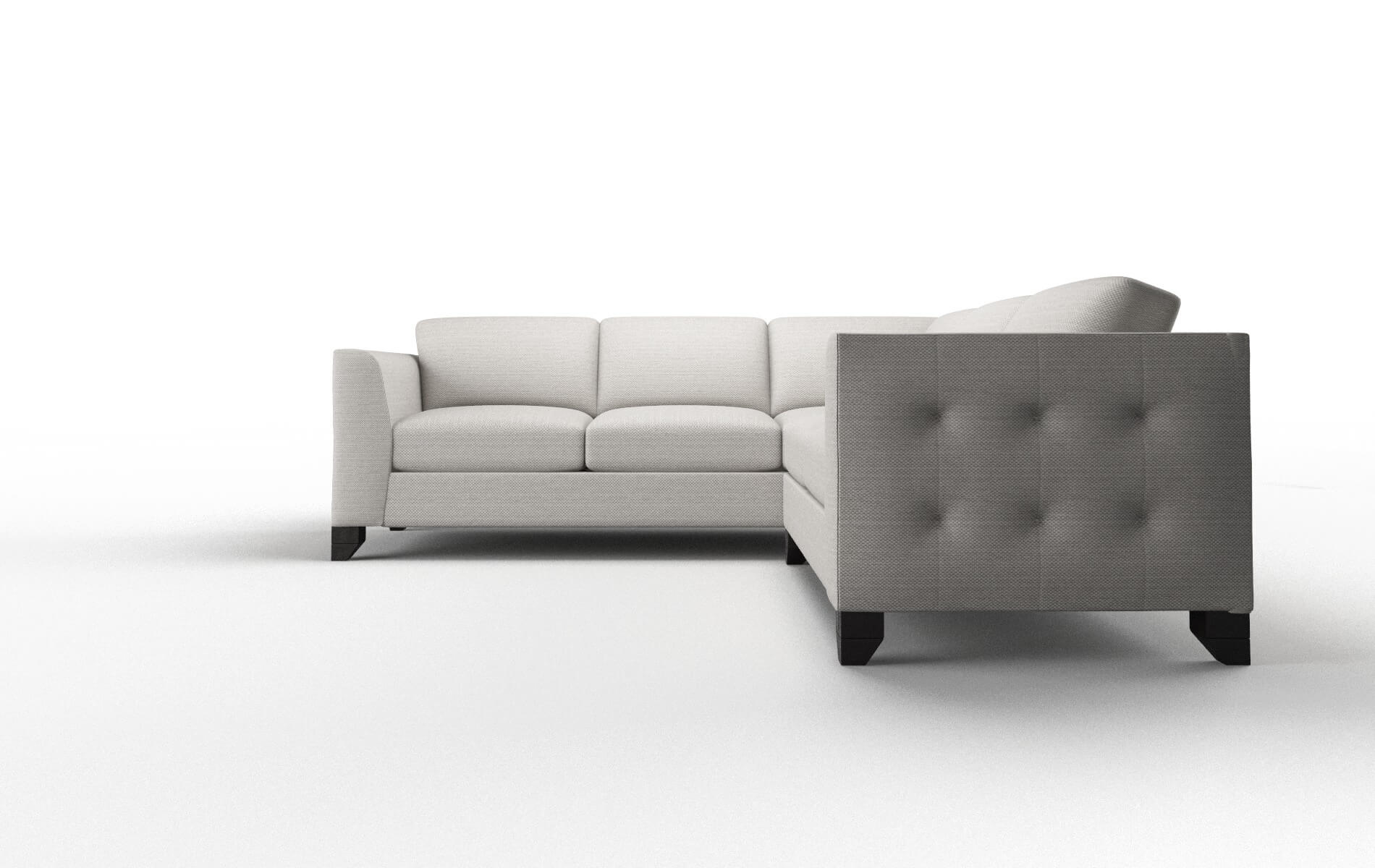 Paris Naples Ash Sectional espresso legs 5
