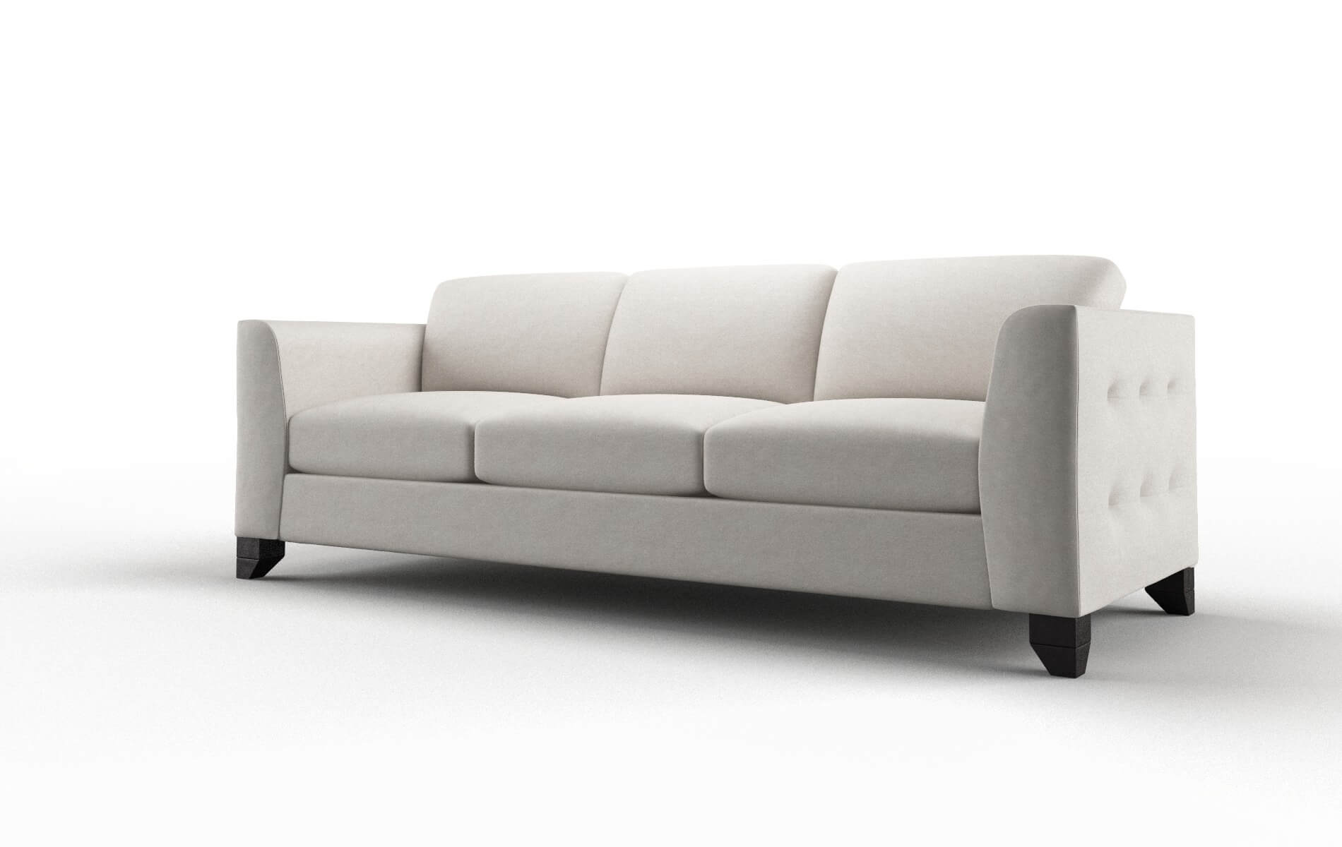 Paris Noble Grey Sofa espresso legs 4