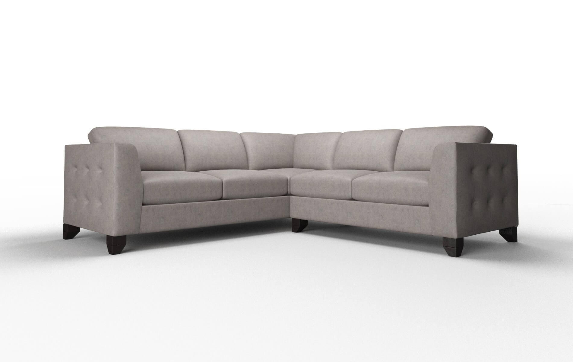 Paris Noble Otter Sectional espresso legs 1