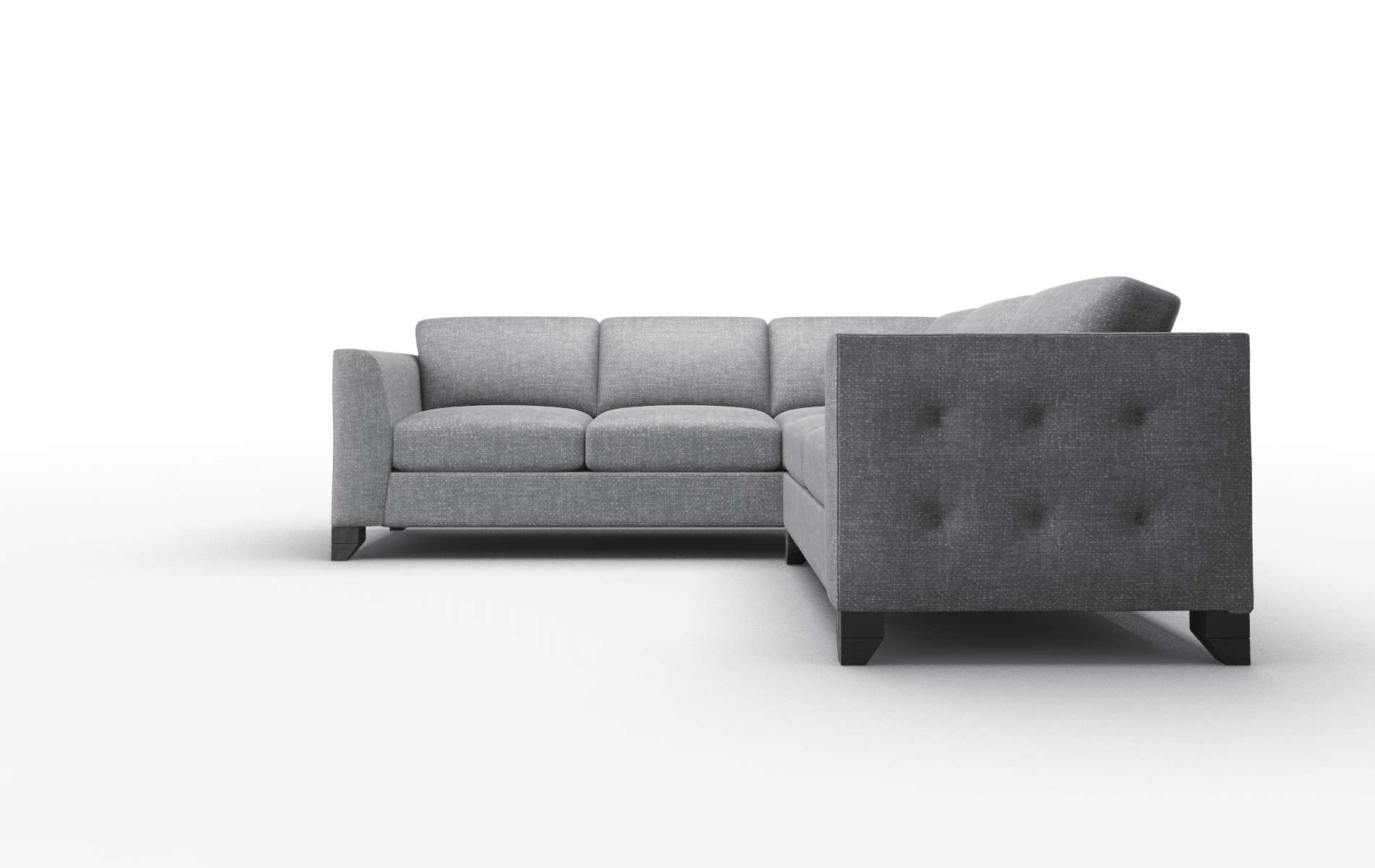 Paris Notion Graphite Sectional espresso legs 5