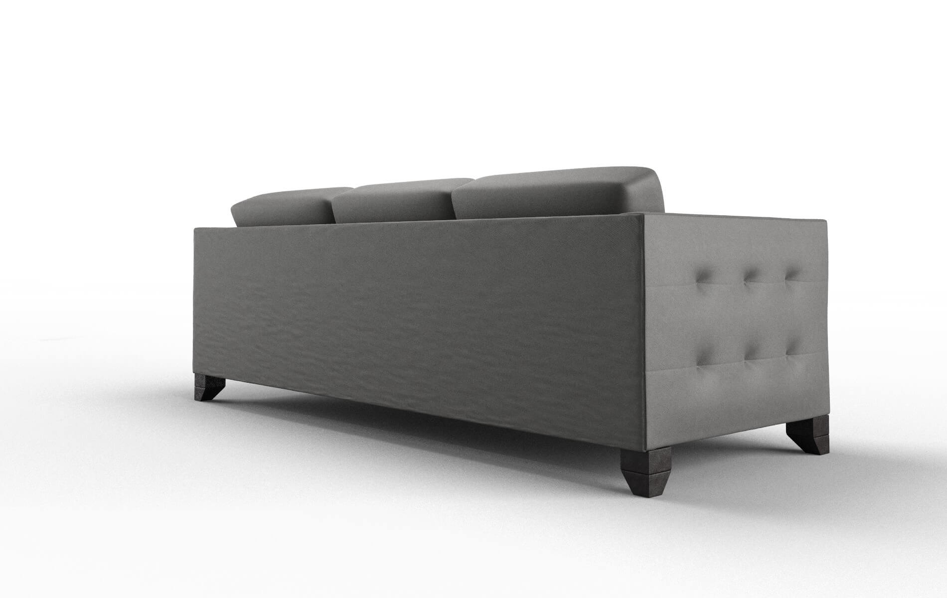 Paris Oakley Charcoal Sofa espresso legs 5