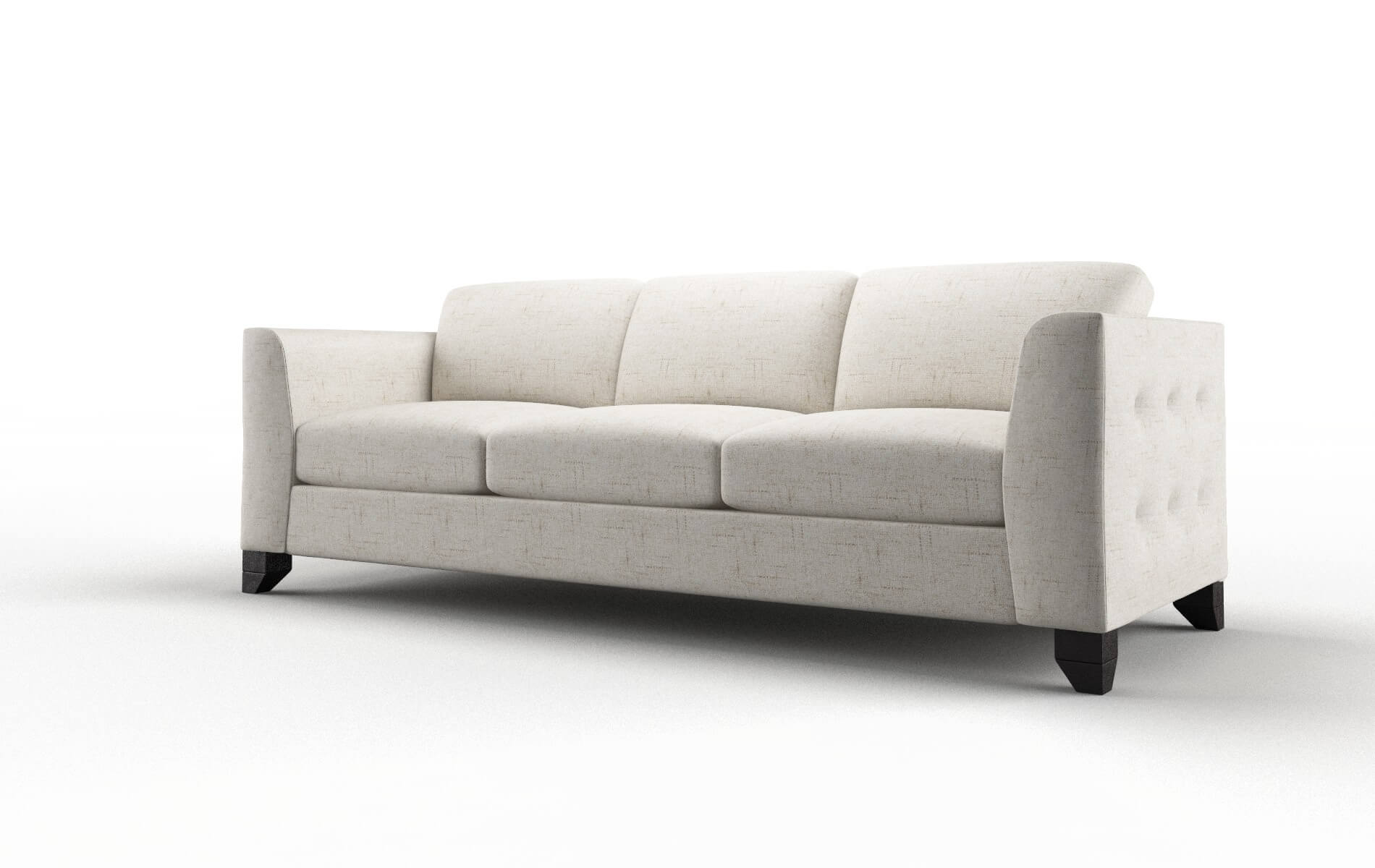Paris Oceanside Natural Sofa espresso legs 4