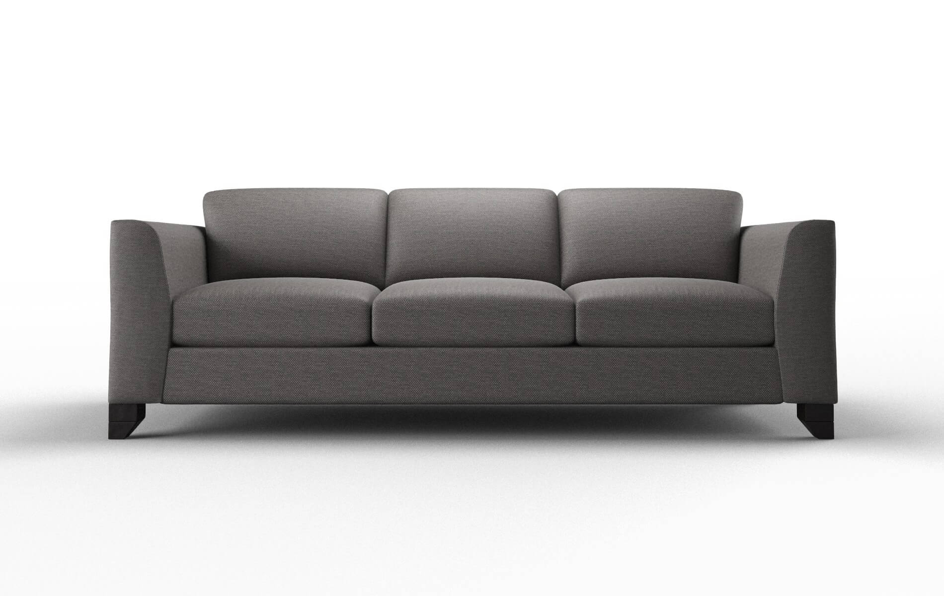 Paris Oscar Charcoal Sofa espresso legs 1