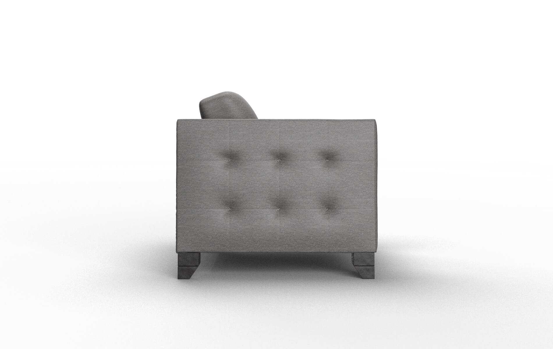 Paris Oscar Grey Chair espresso legs 3