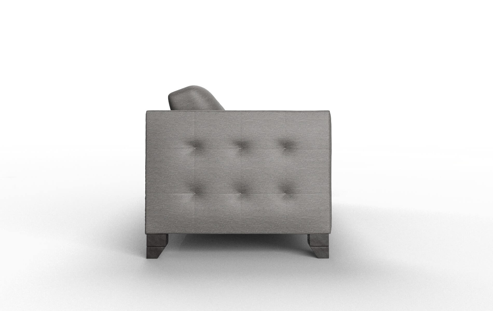 Paris Oscar Grey Sofa espresso legs 3