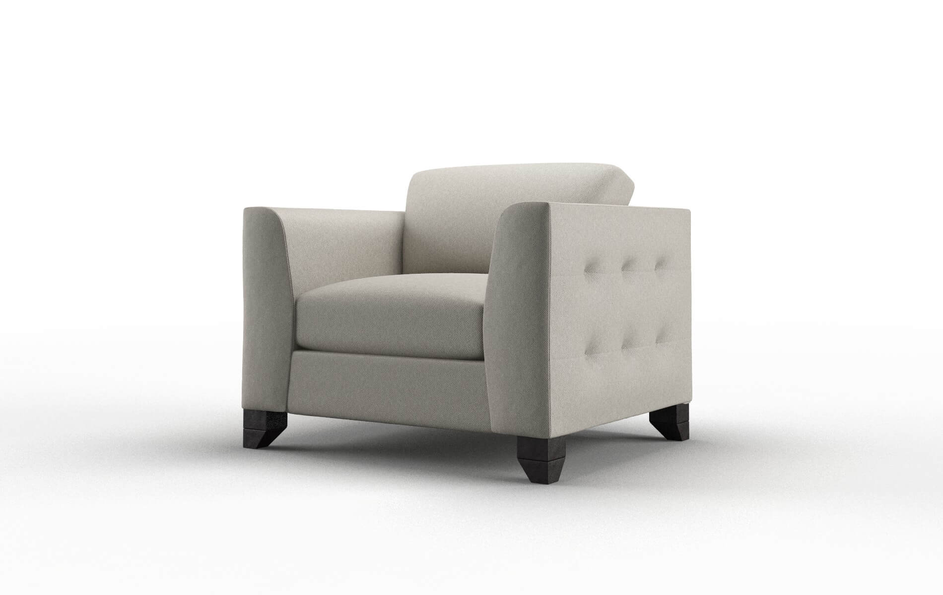 Paris Oscar Silver Chair espresso legs 4