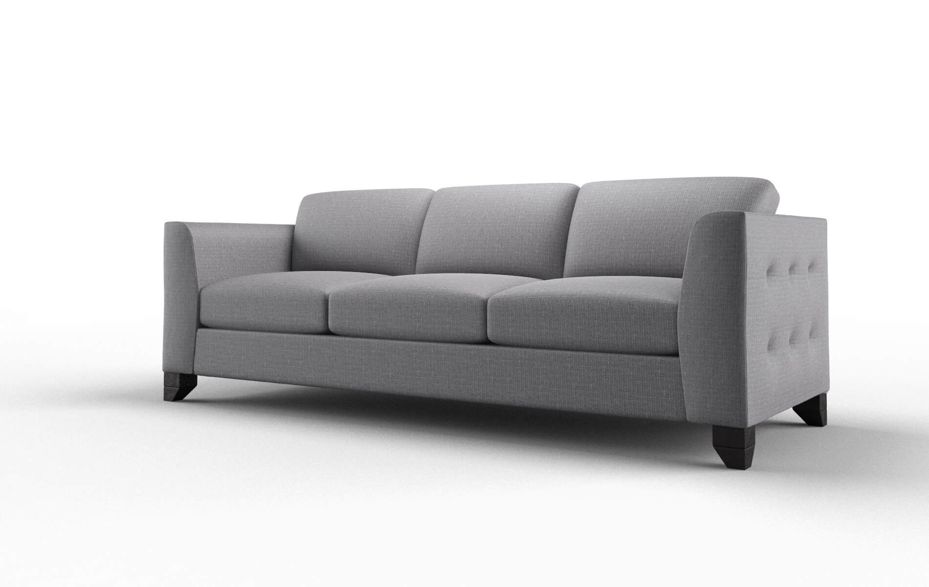Paris Parker Ash Sofa espresso legs 4