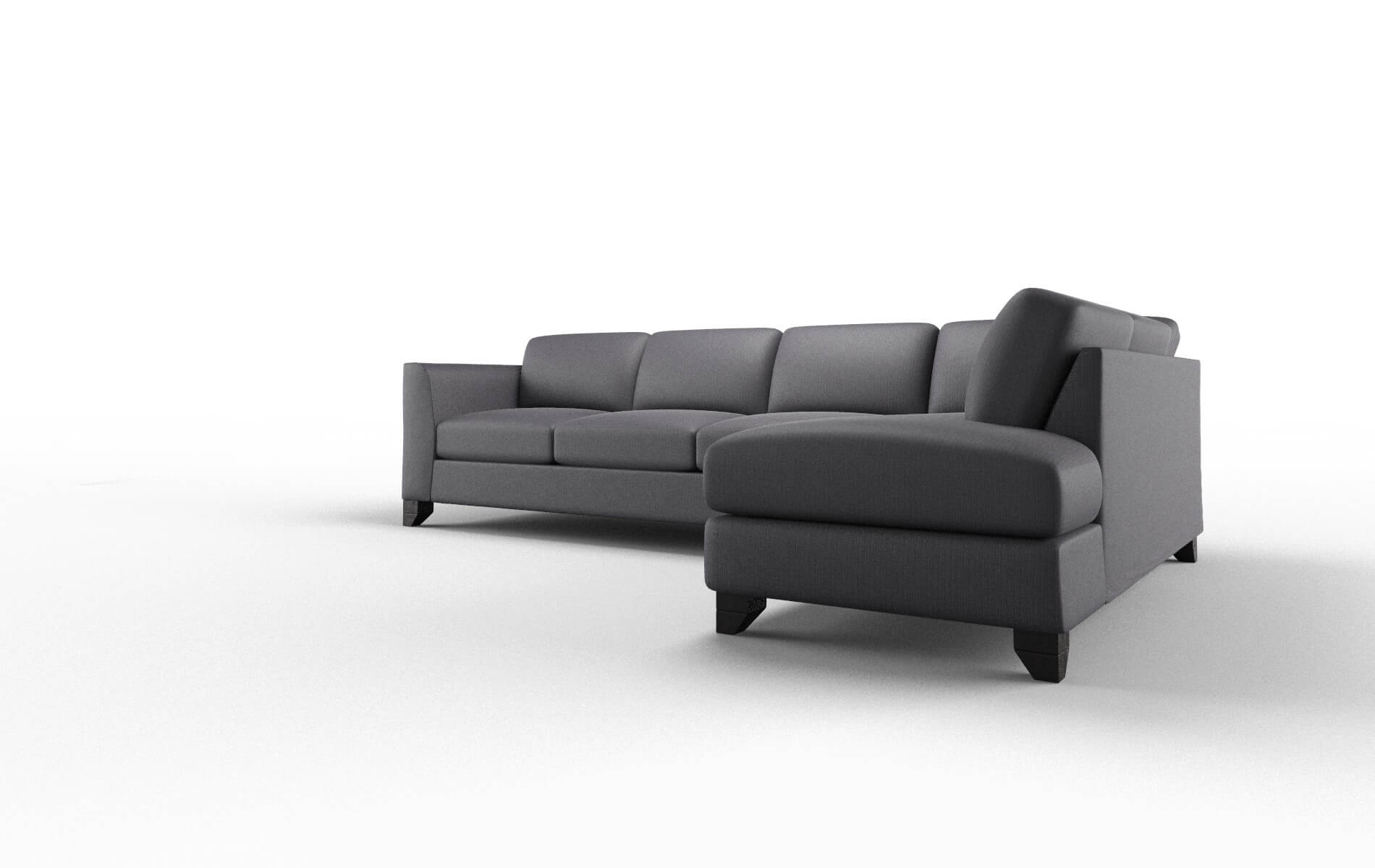 Paris Parker Charcoal Panel espresso legs 4